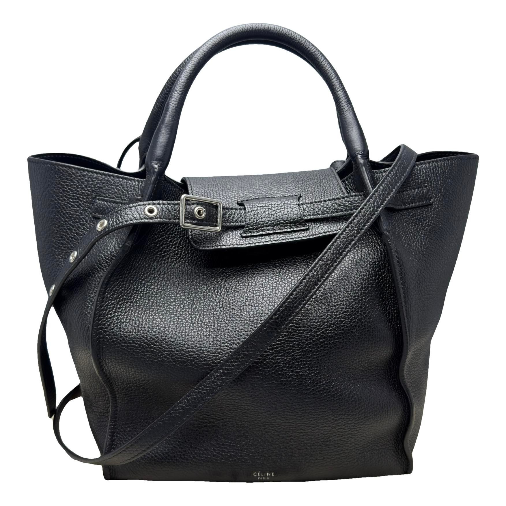 Big Bag leather handbag
