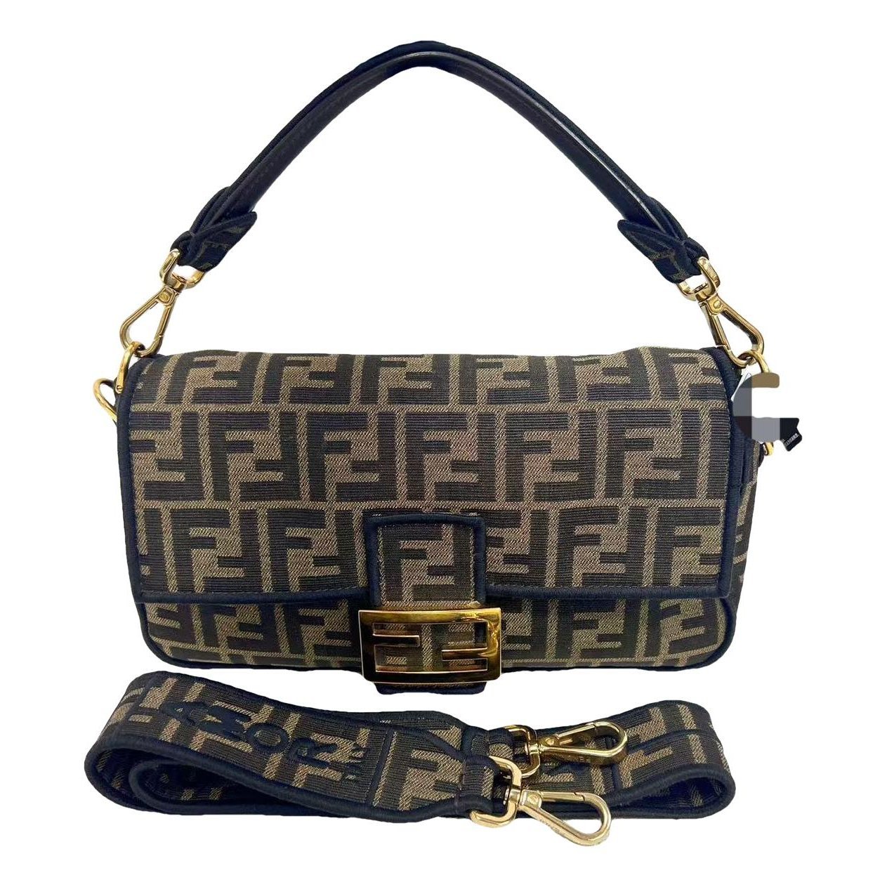 Baguette cloth handbag