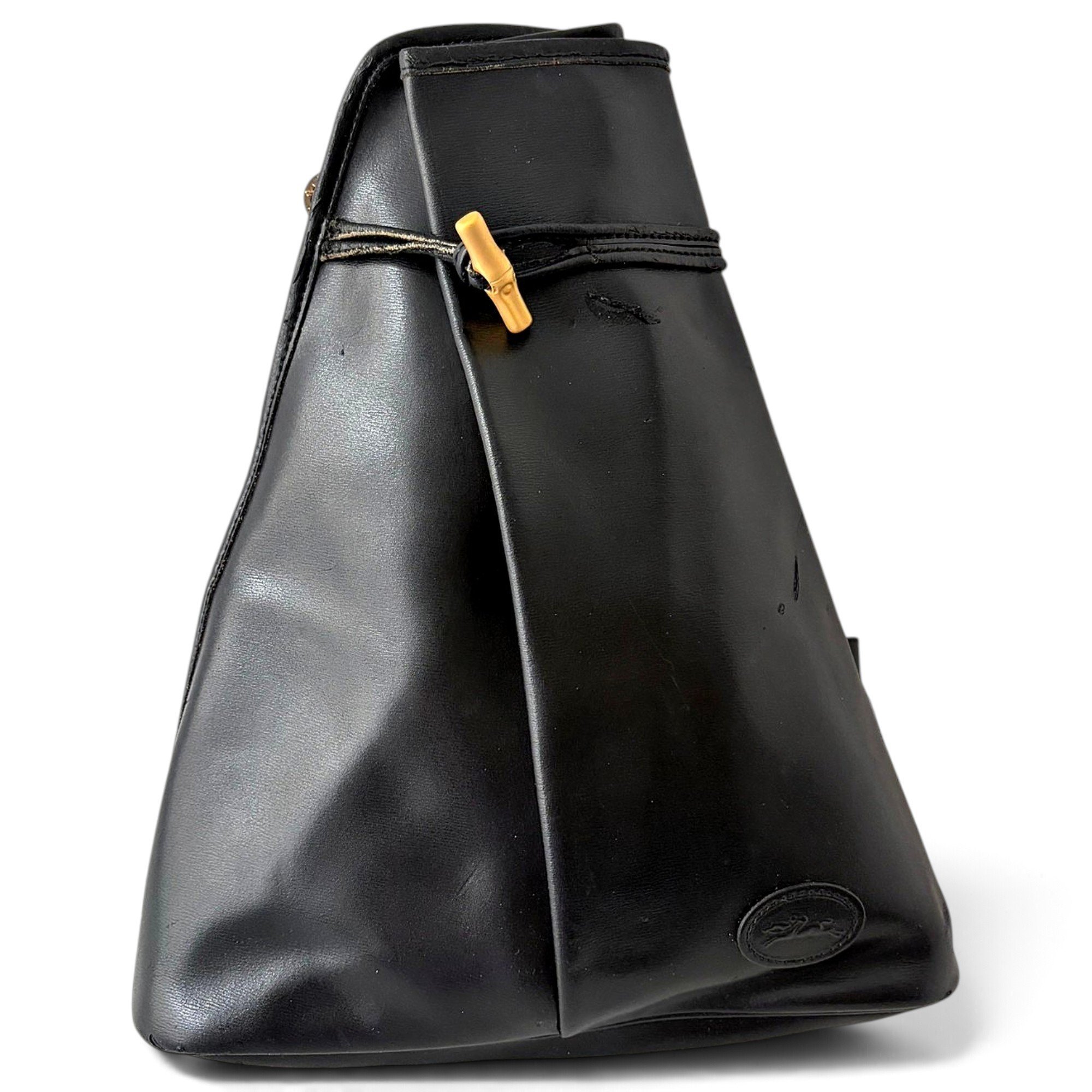 Leather backpack