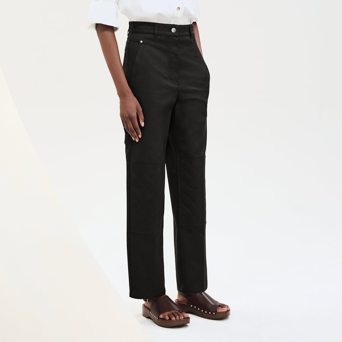 Noir Cargo Pants