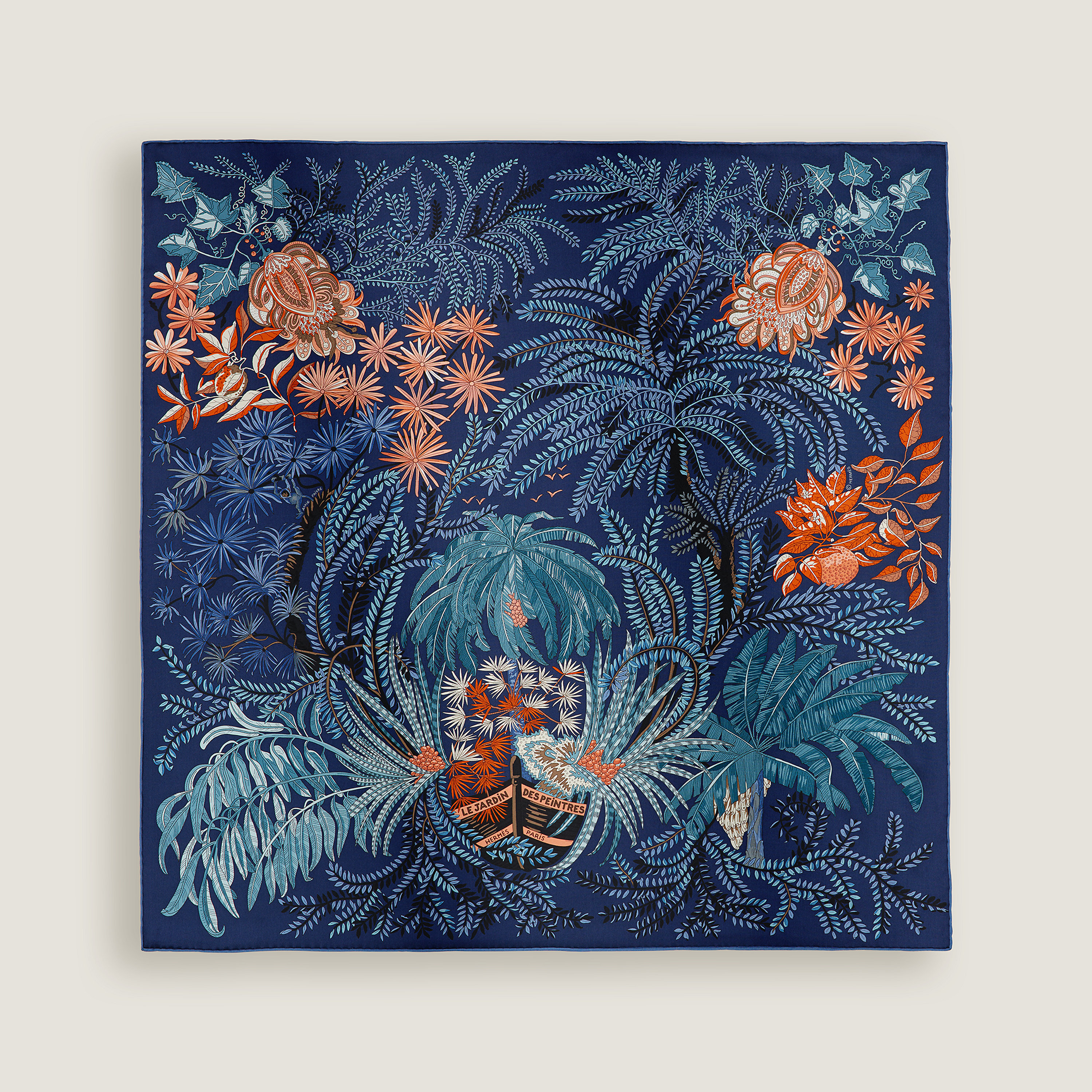 Le Jardin des Peintres scarf 70