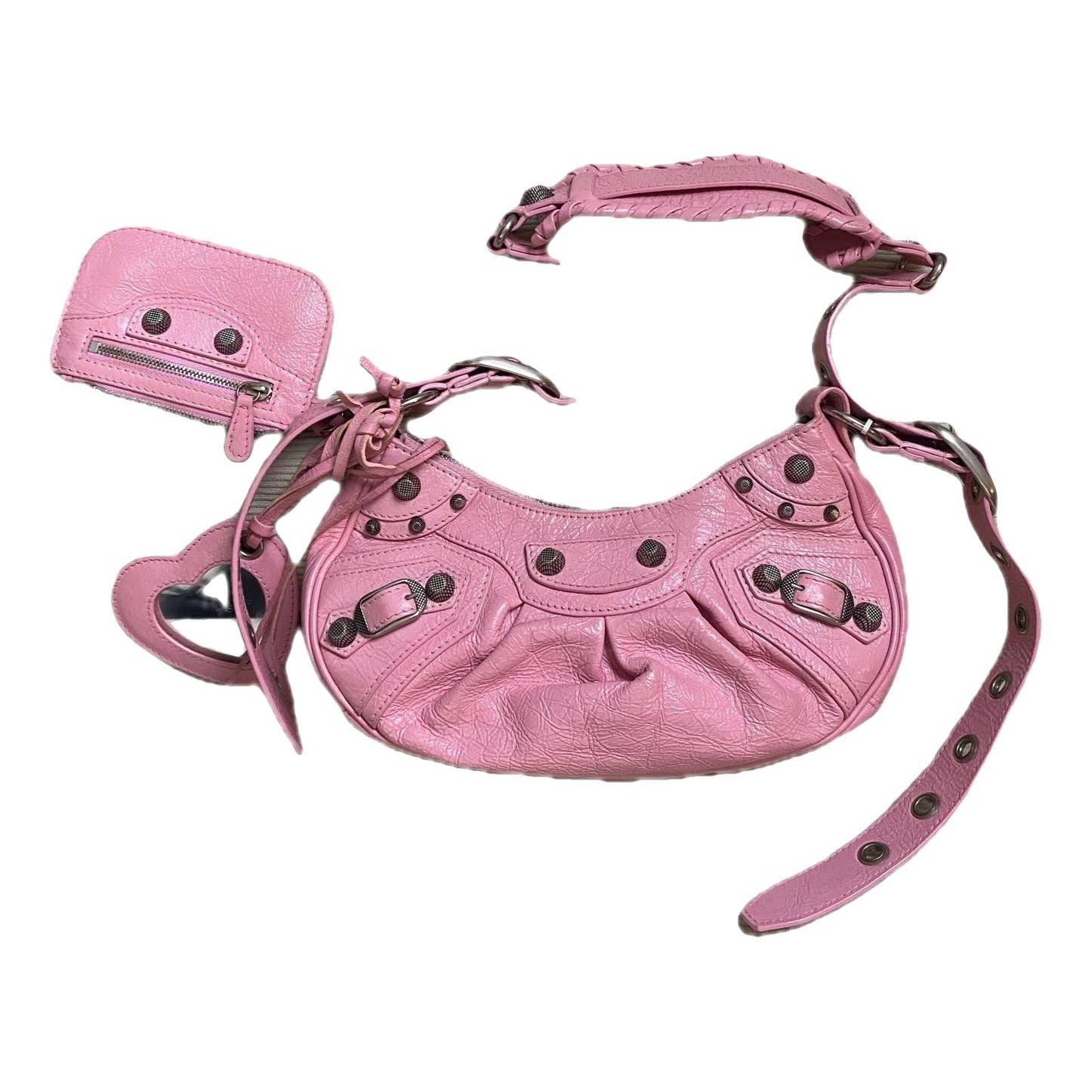 Le Cagole leather handbag