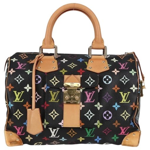 Speedy leather handbag
