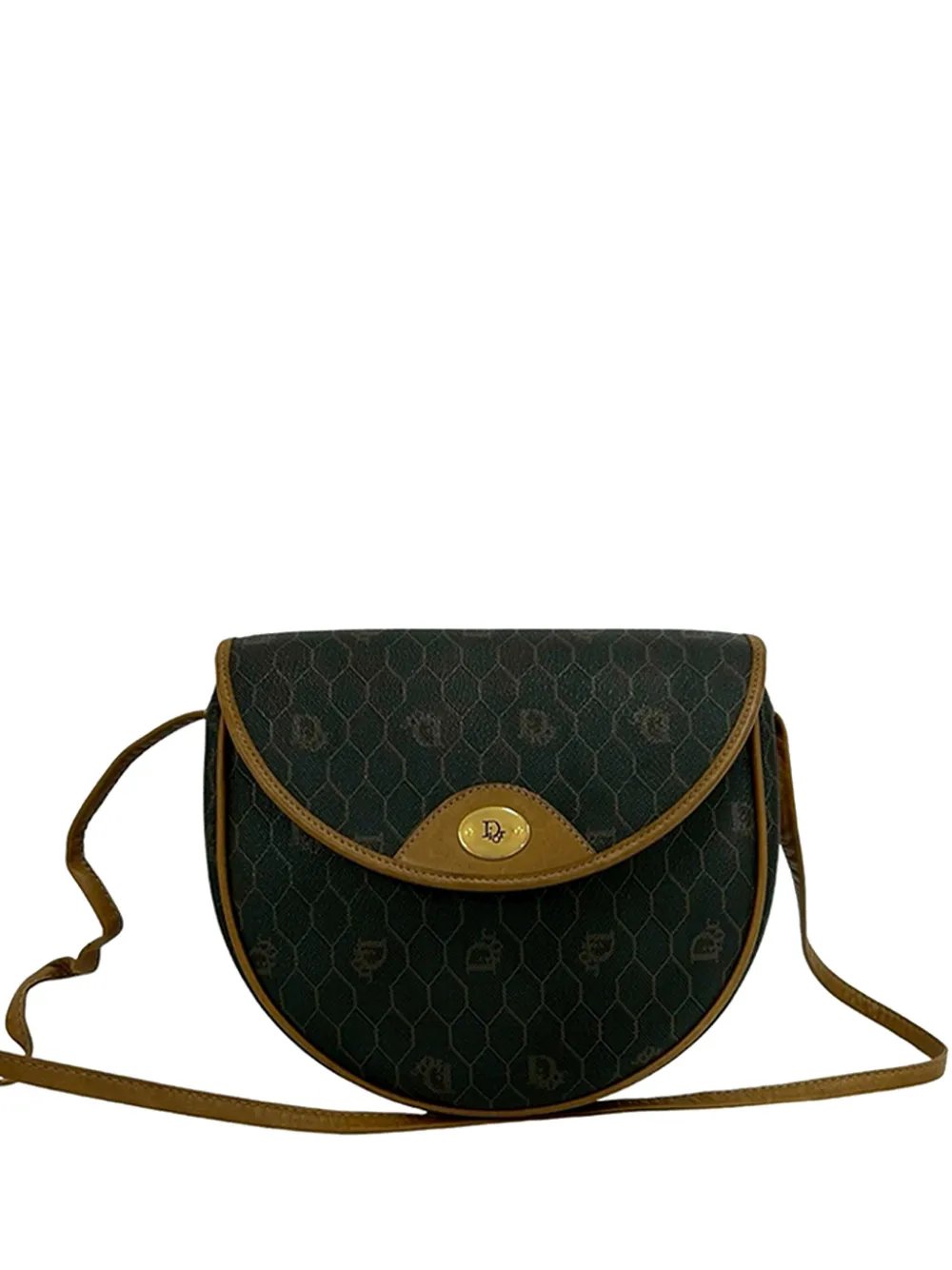 1980-2000 Honeycomb Coated Canvas crossbody bag