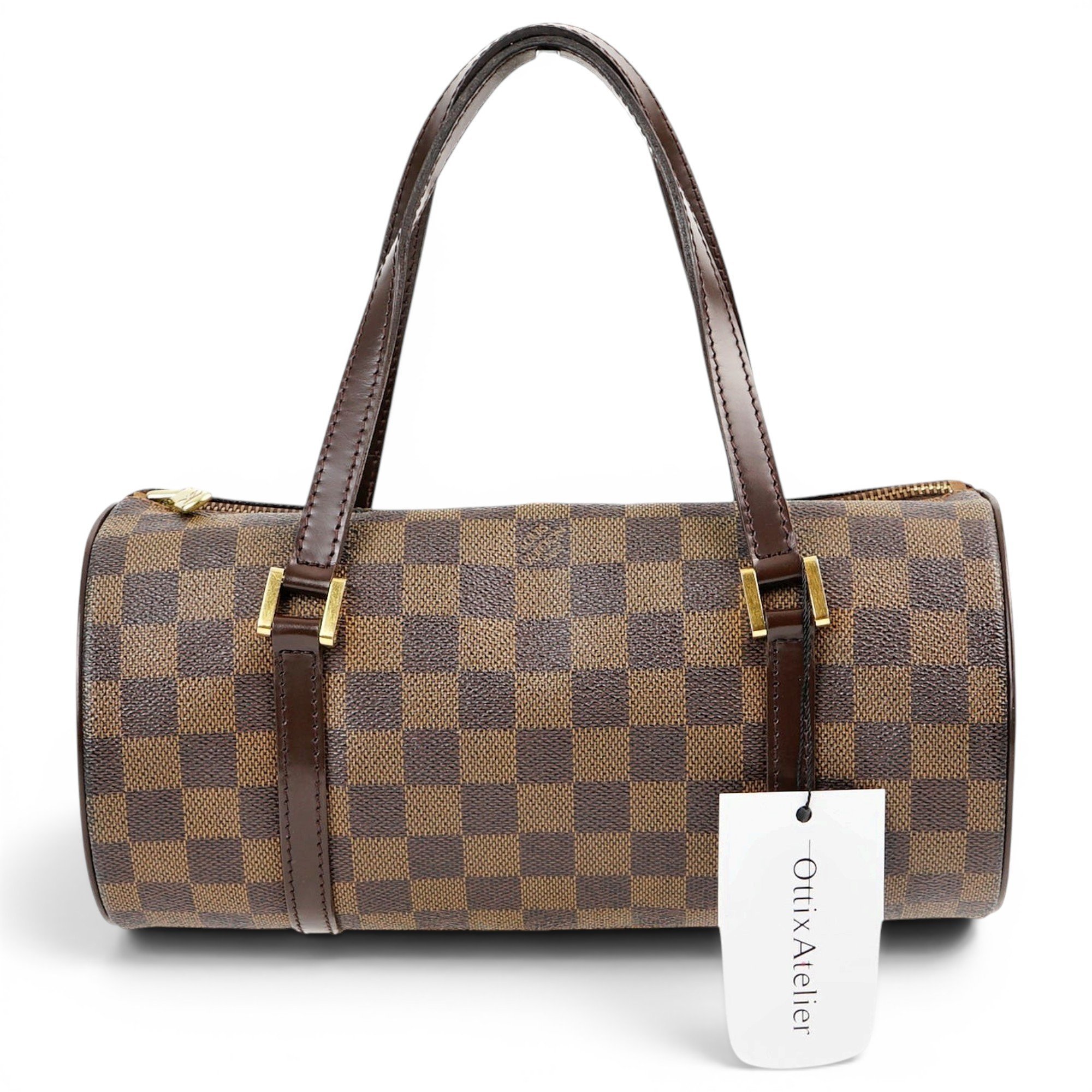 Papillon leather handbag