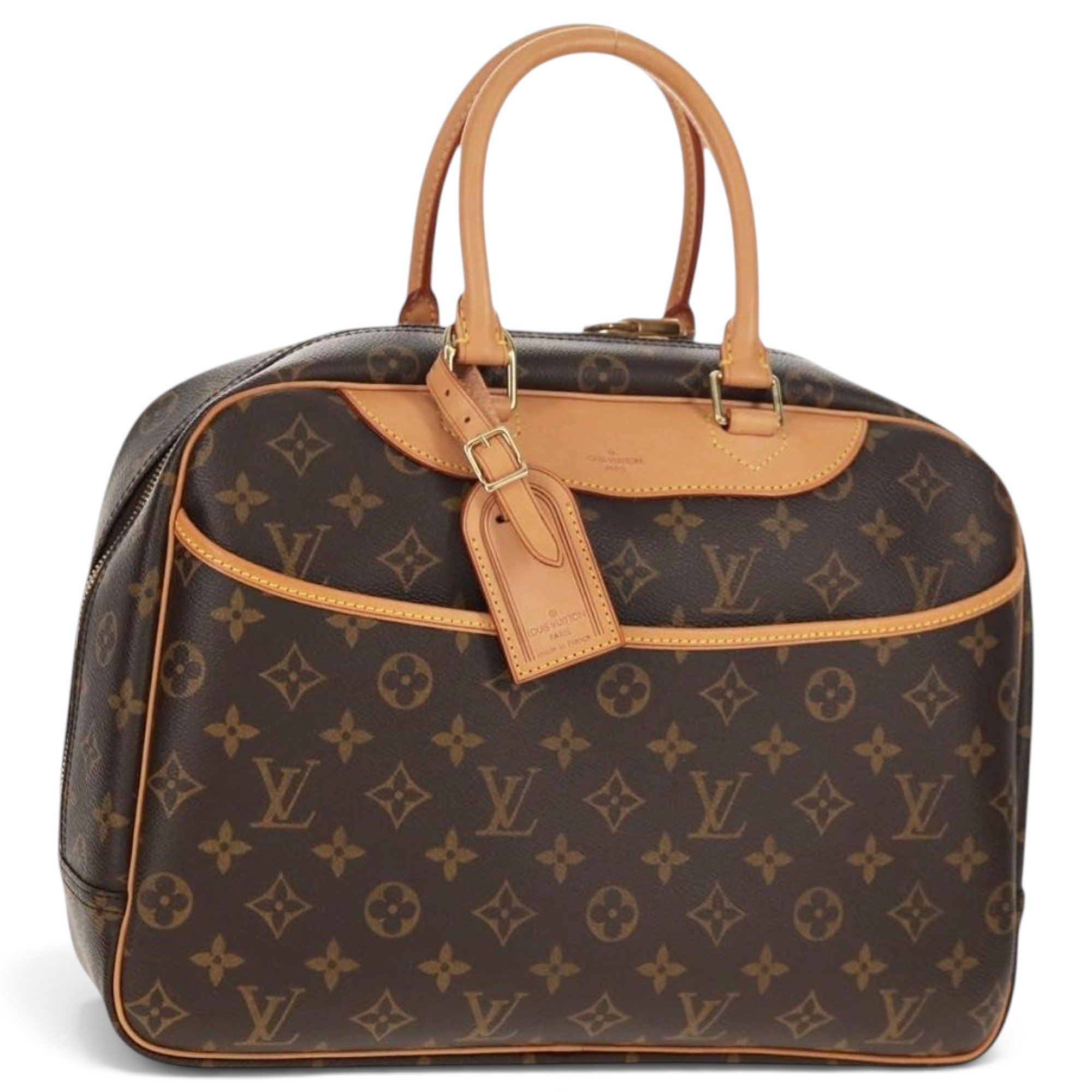 Louis Vuitton Deauville leather handbag