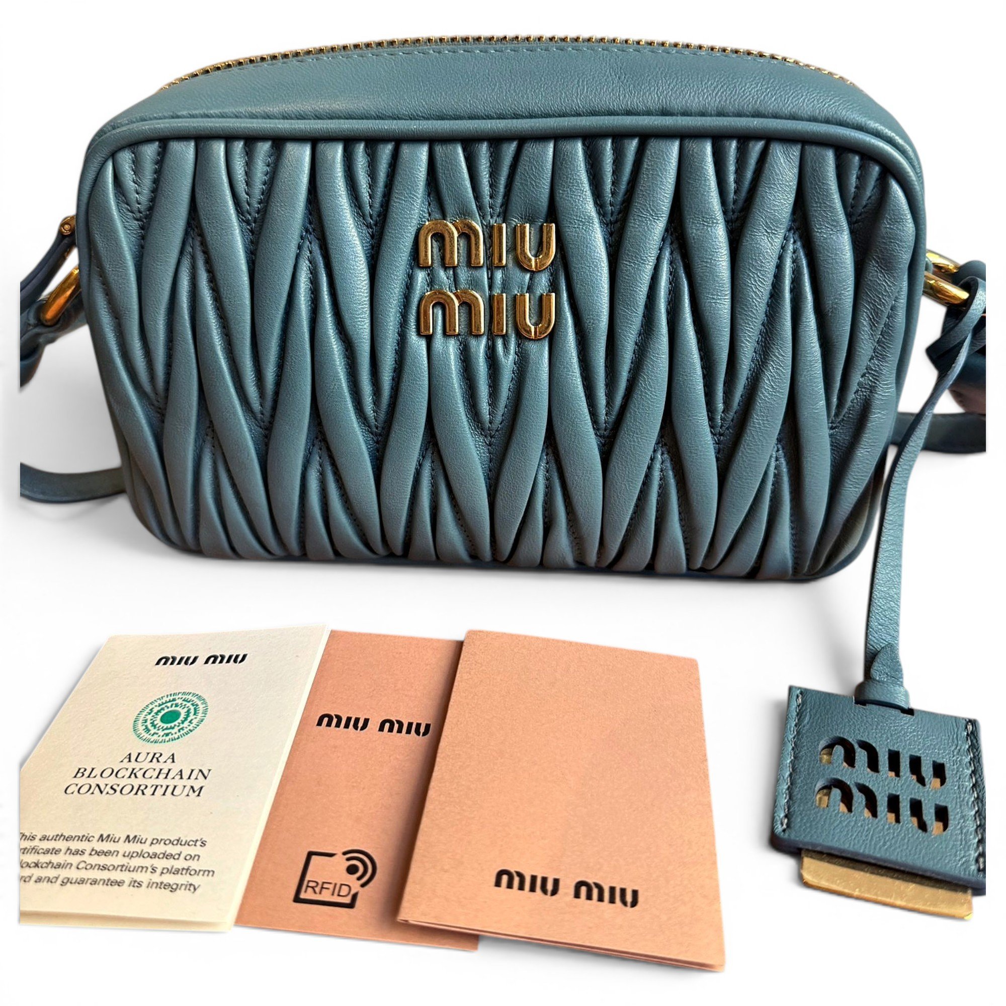 Leather crossbody bag