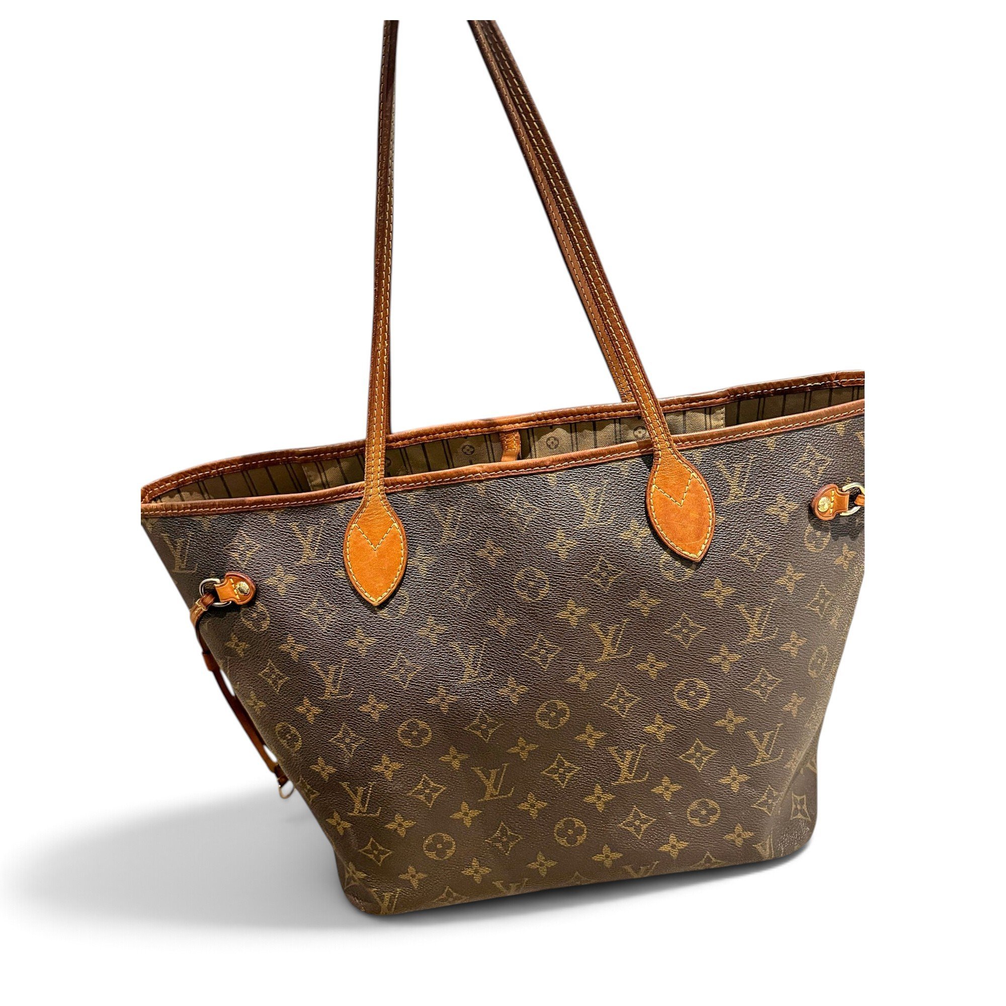Neverfull leather handbag