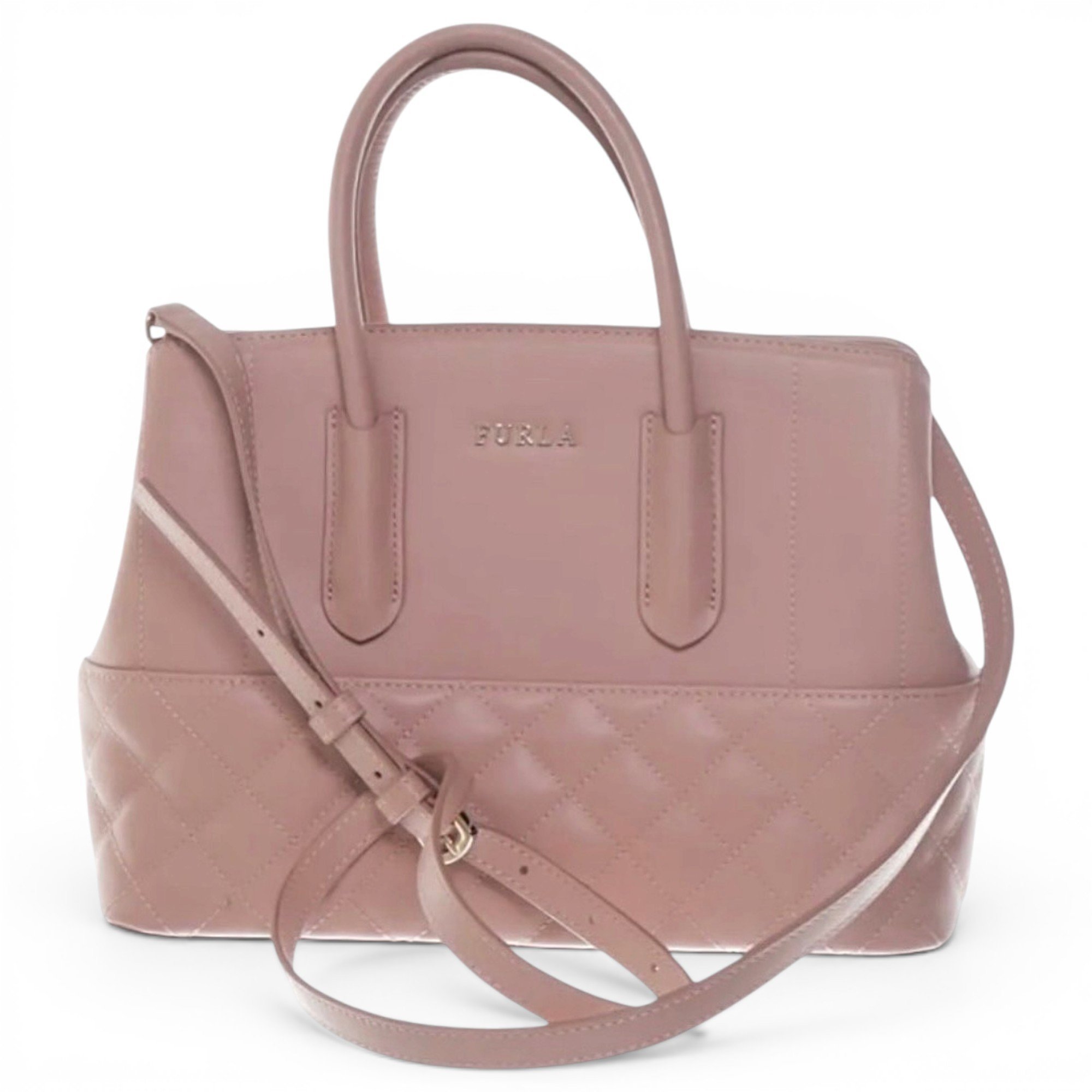 Leather handbag