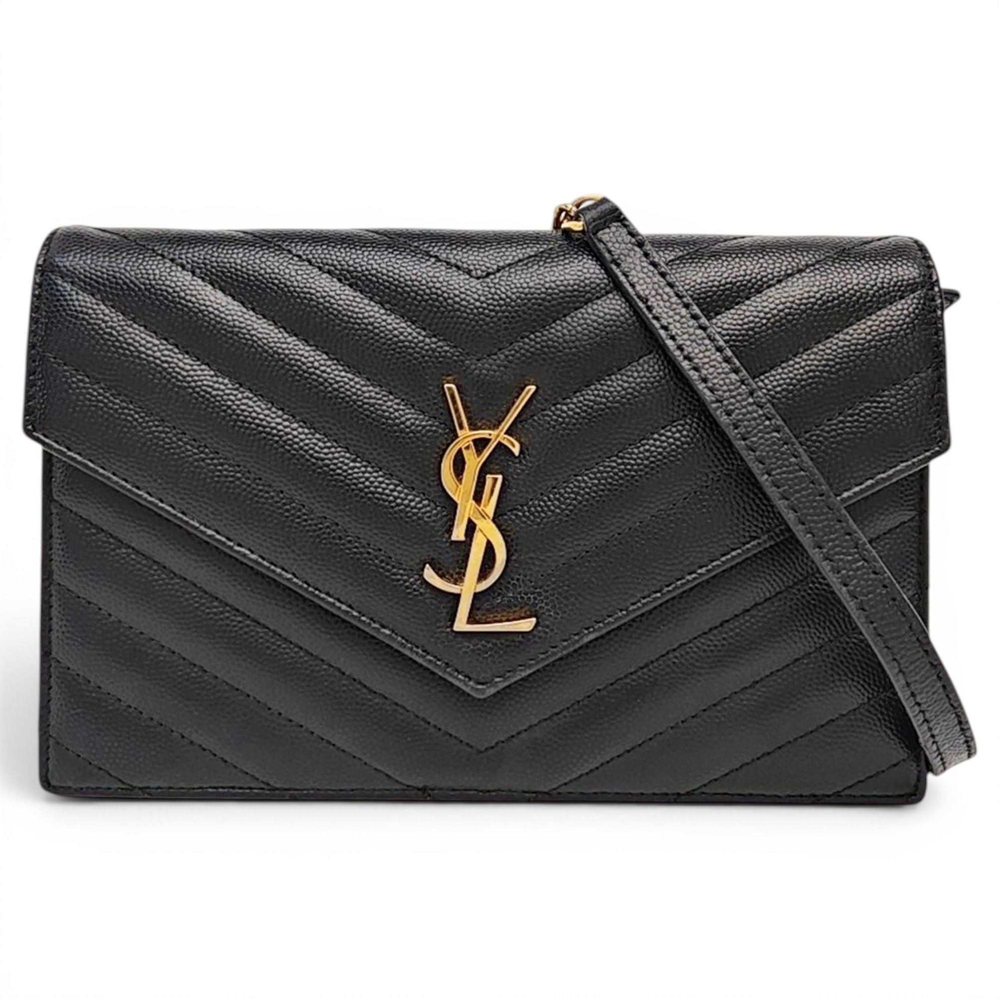 Baby monogramme leather handbag