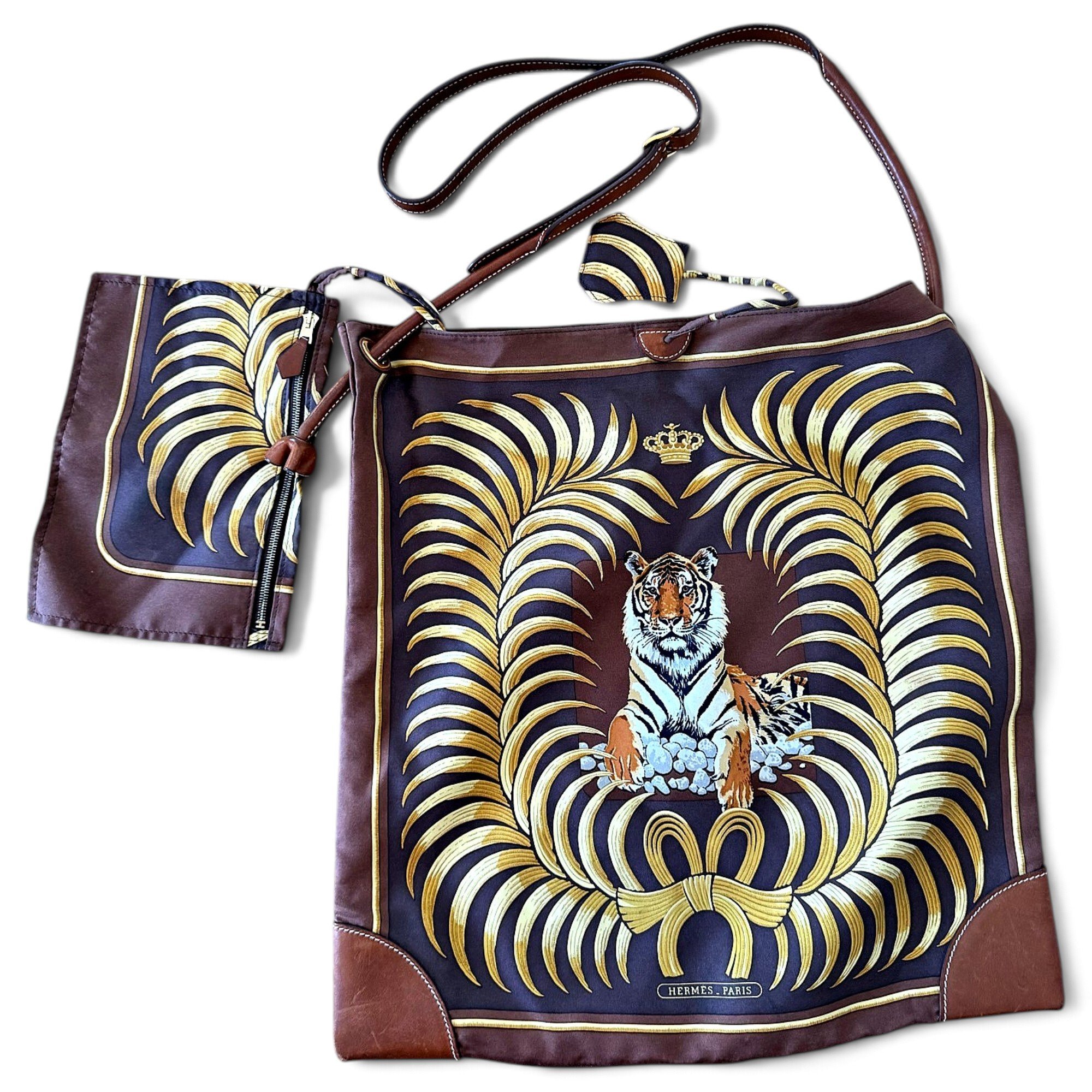 Silk City silk tote