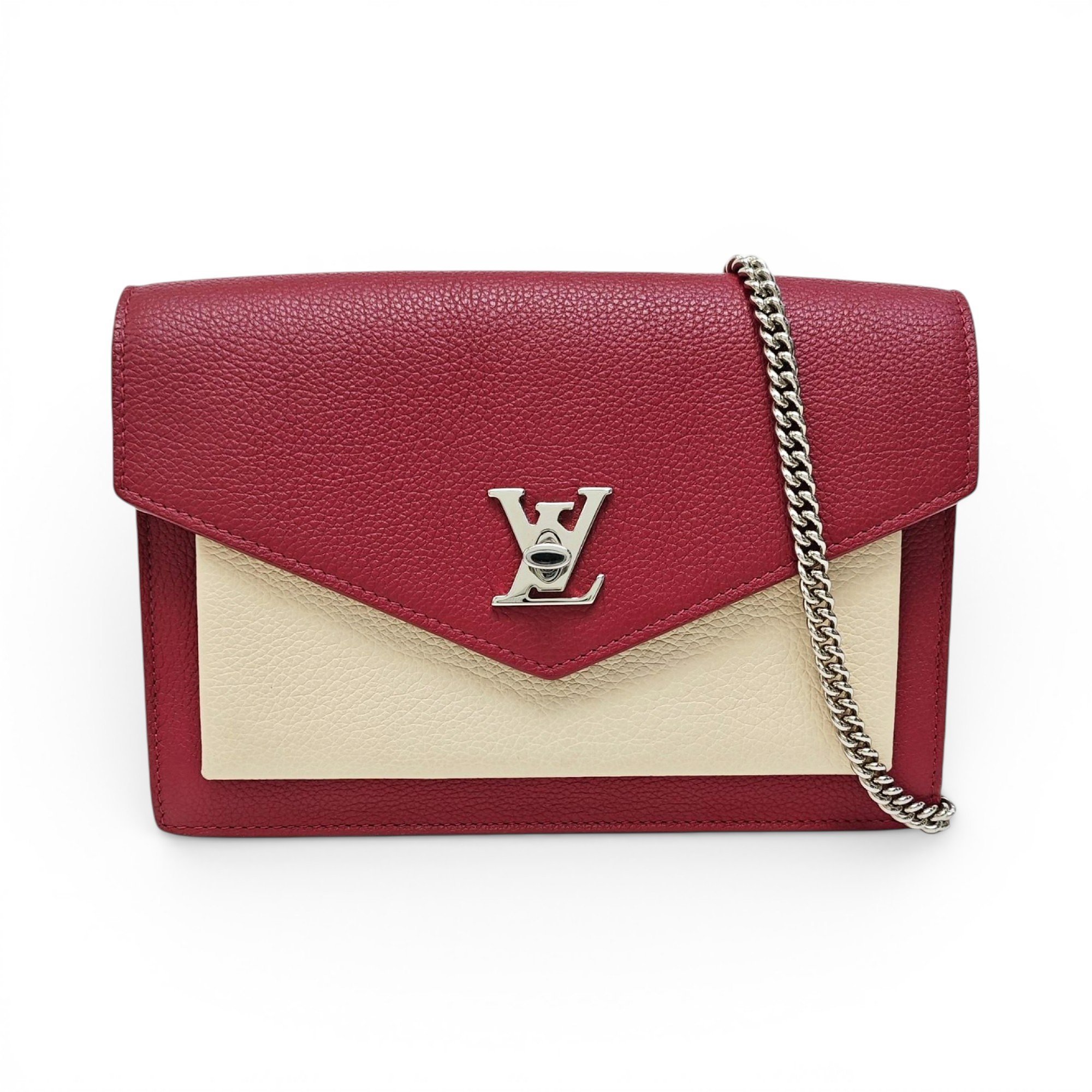 Lockme leather handbag