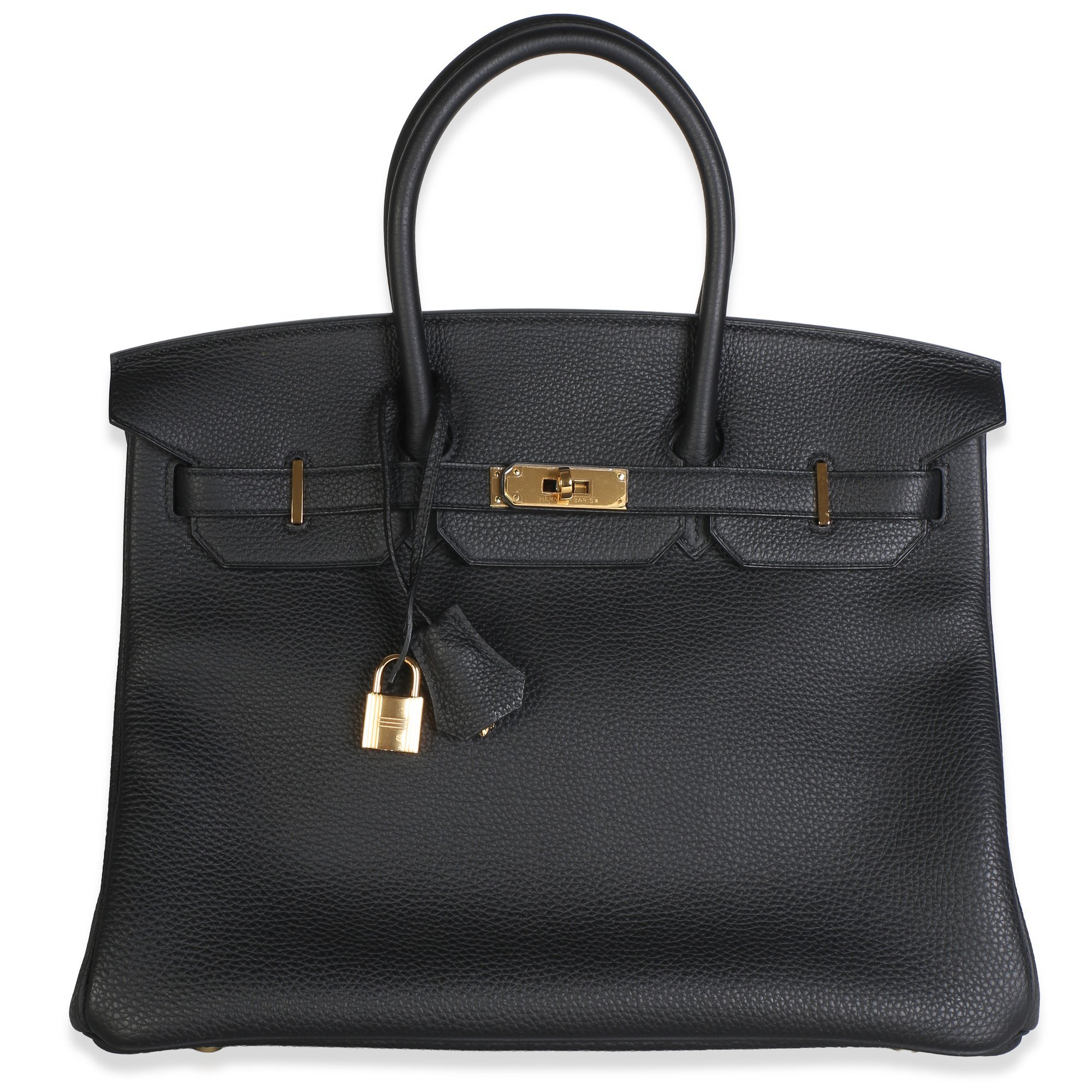 Birkin 35 leather handbag