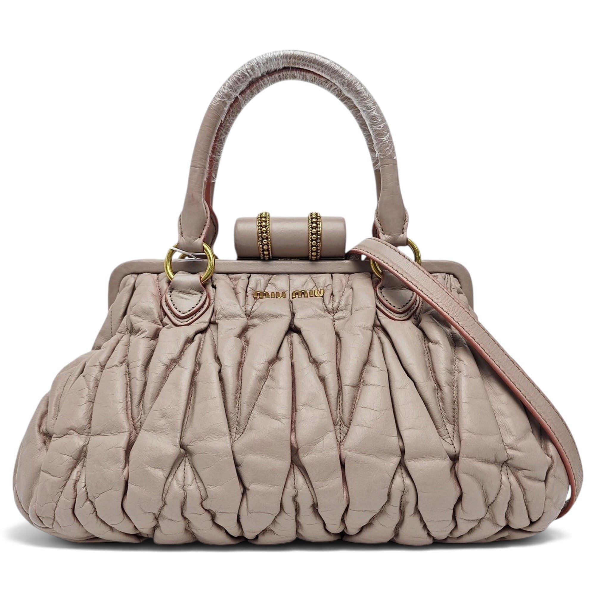 Leather handbag