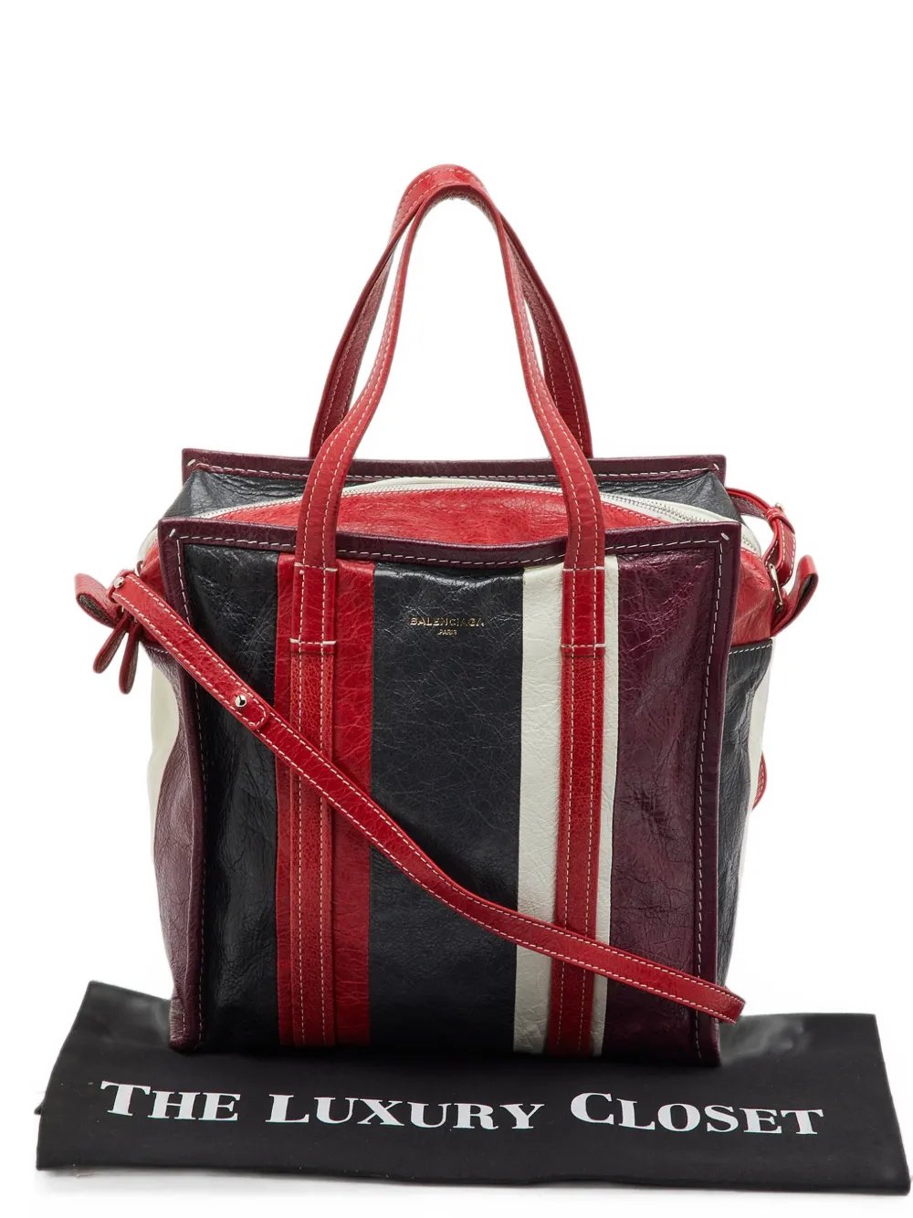 2004 Bazar striped tote bag