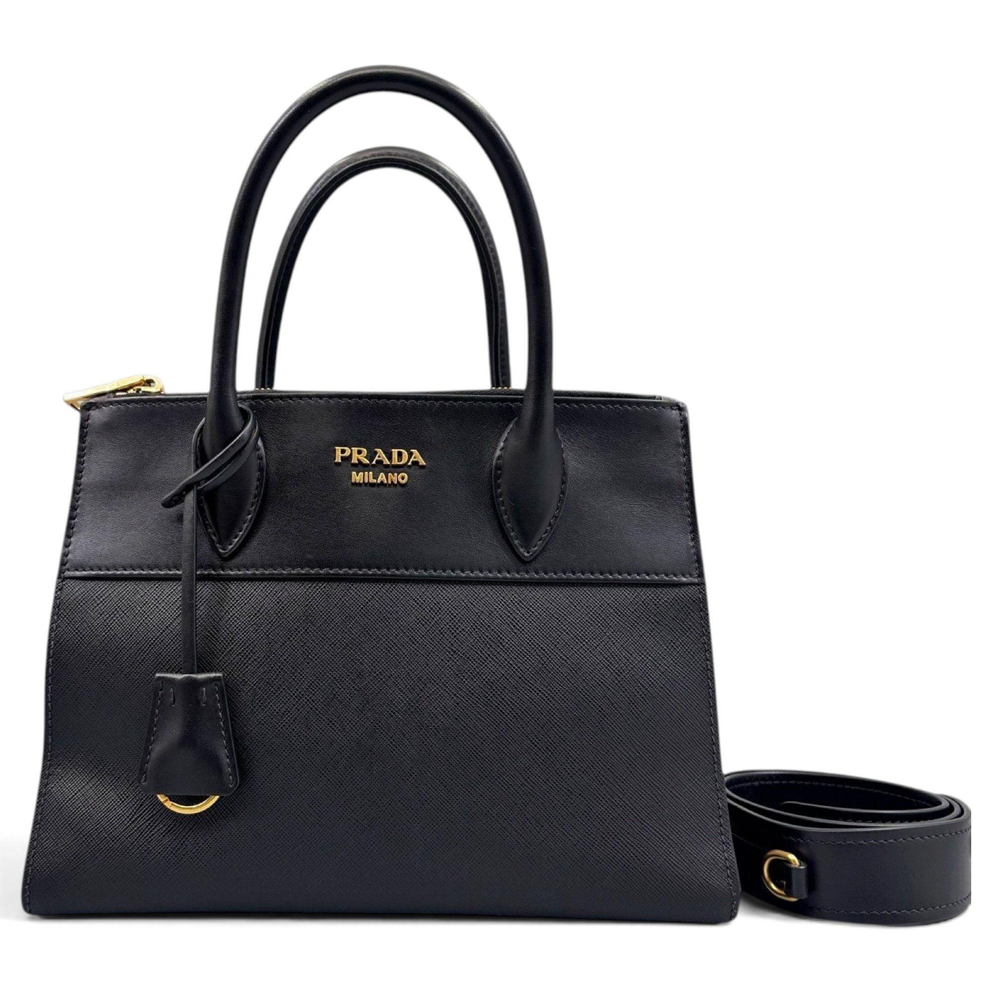 Paradigme leather handbag