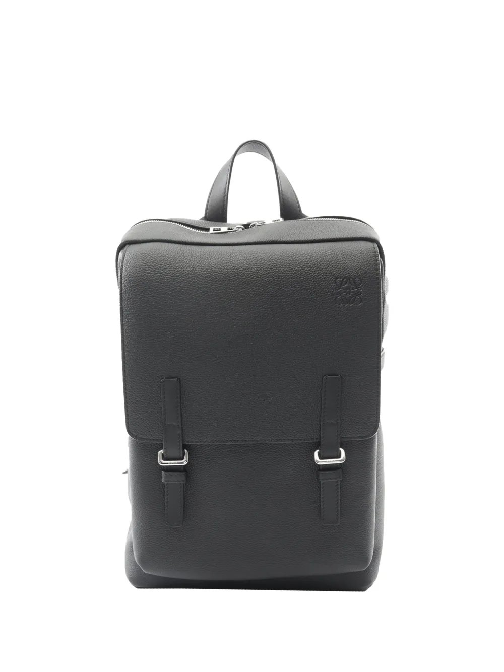 2010-2026 Leather Anagram Military backpack