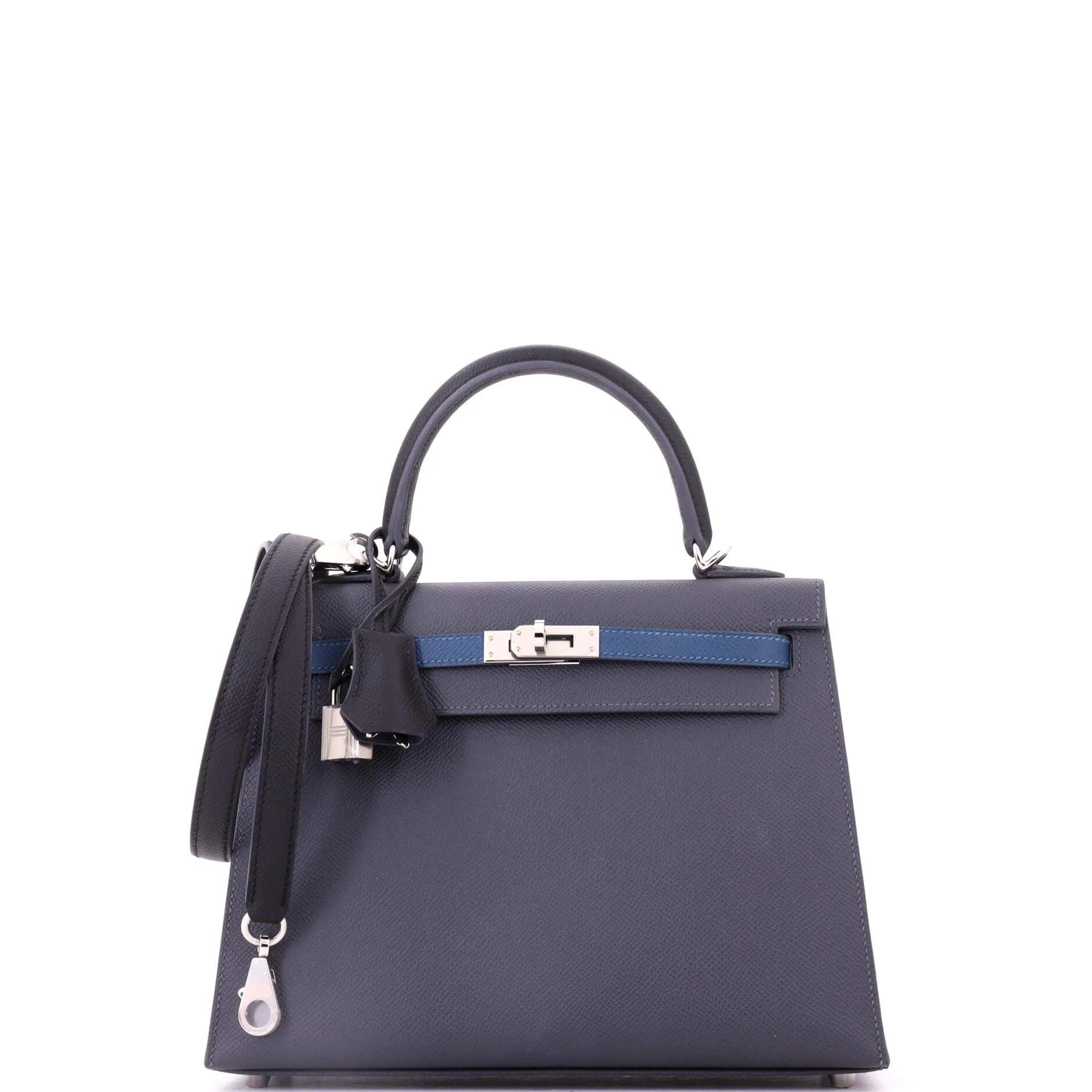 Kelly 25 leather handbag