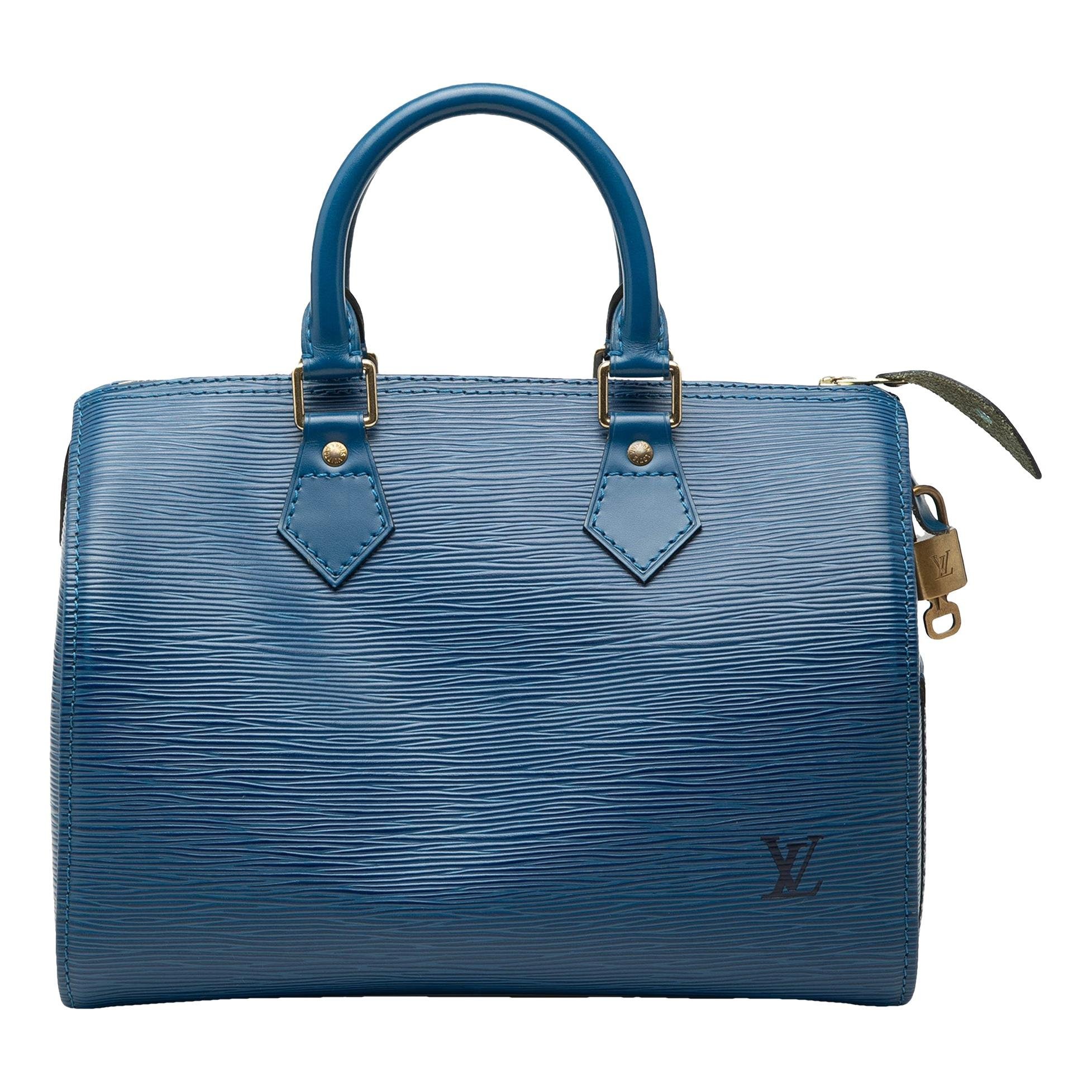 Speedy leather handbag