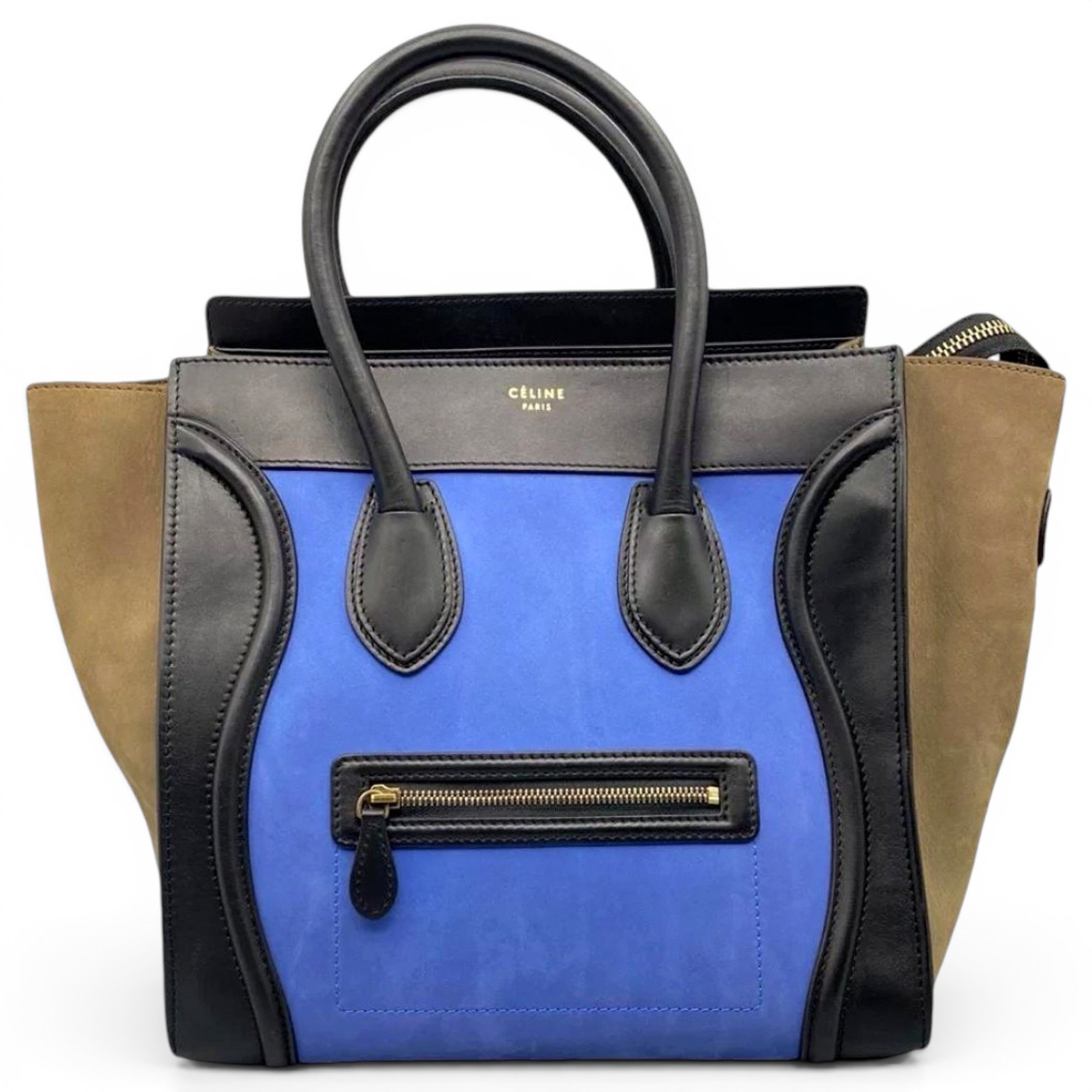 Luggage leather handbag