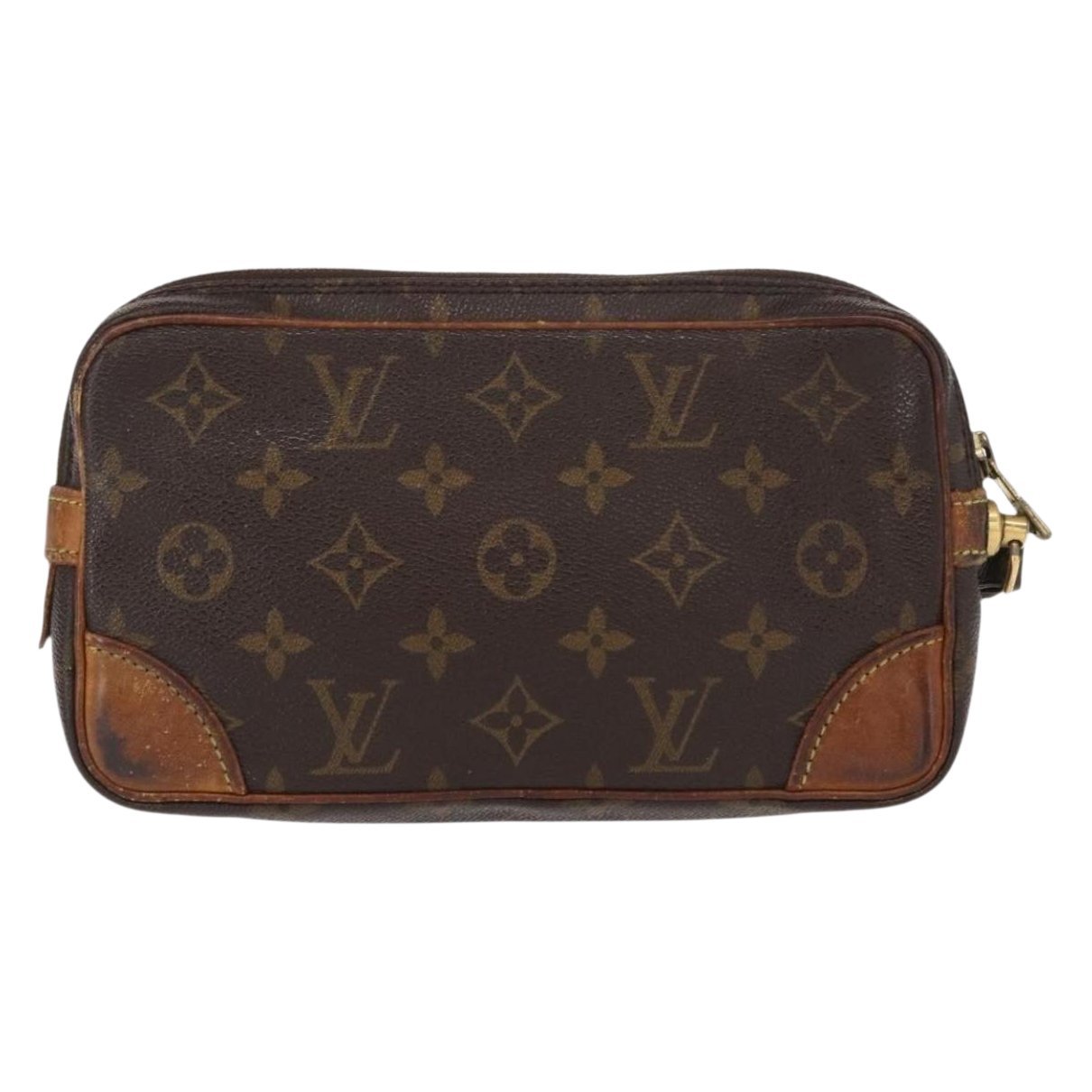 Marly Dragonne leather clutch bag