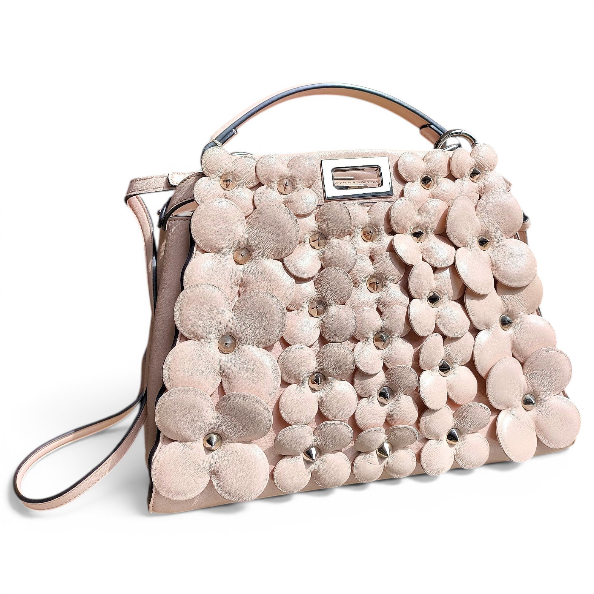 Peekaboo leather bag