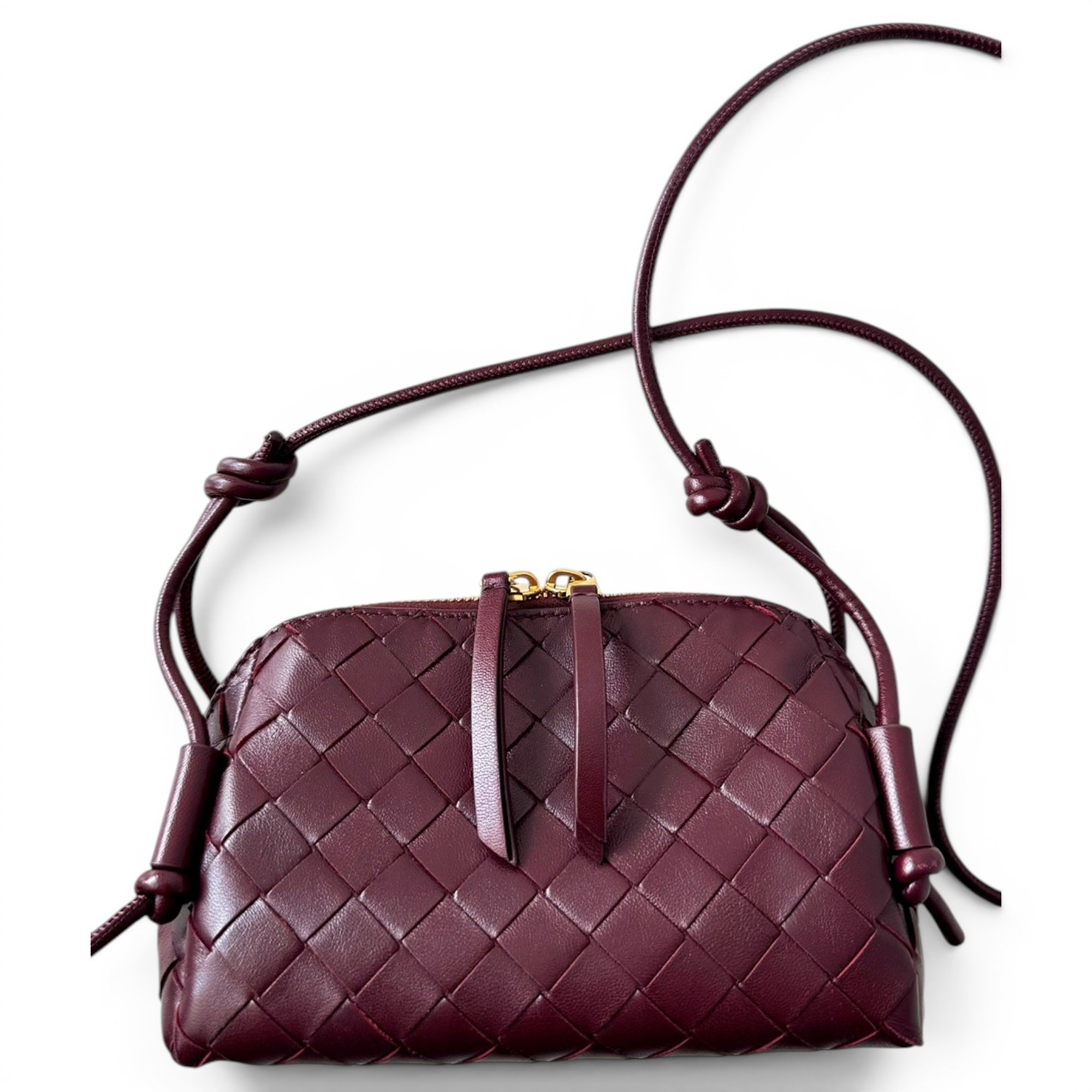 Leather crossbody bag