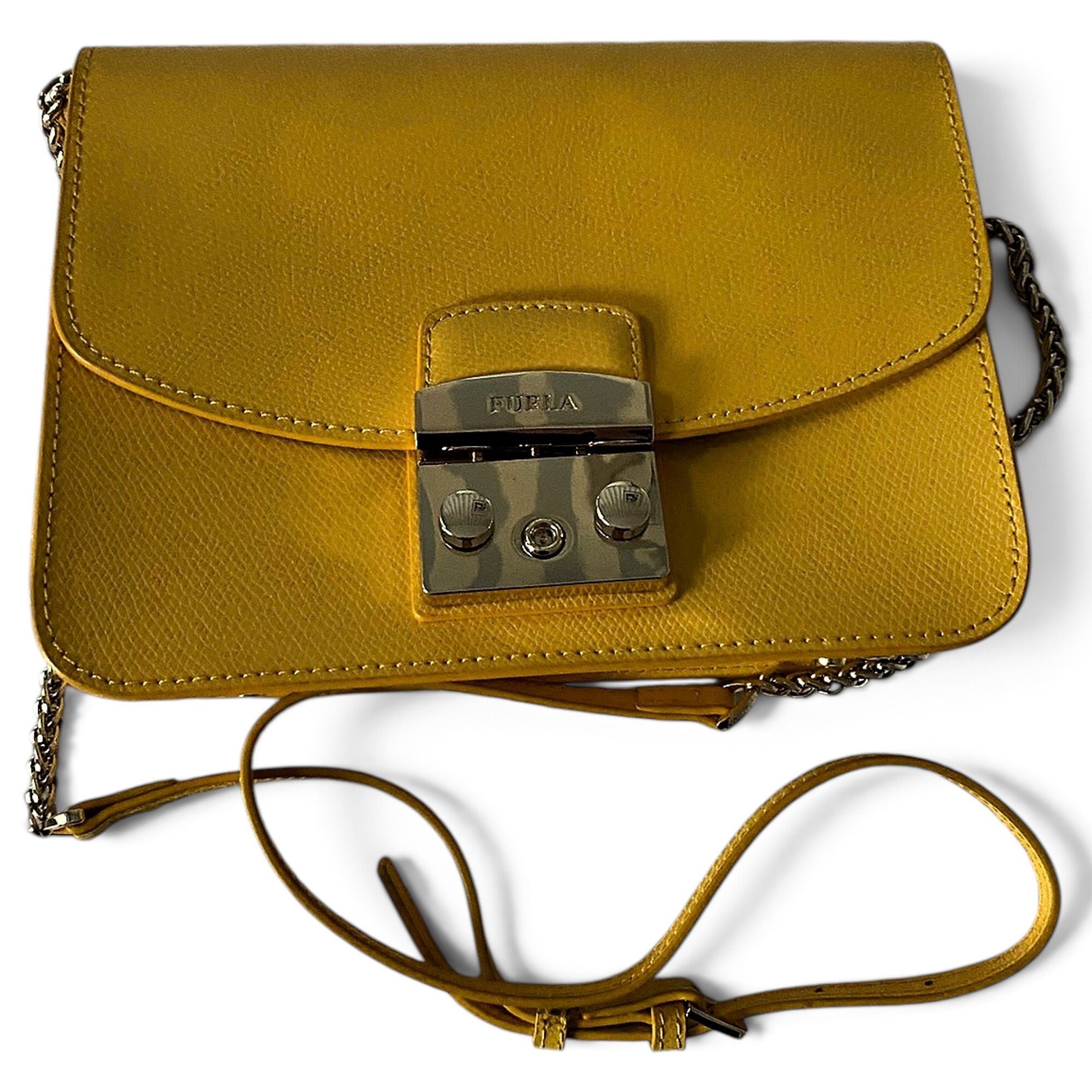 Metropolis leather crossbody bag