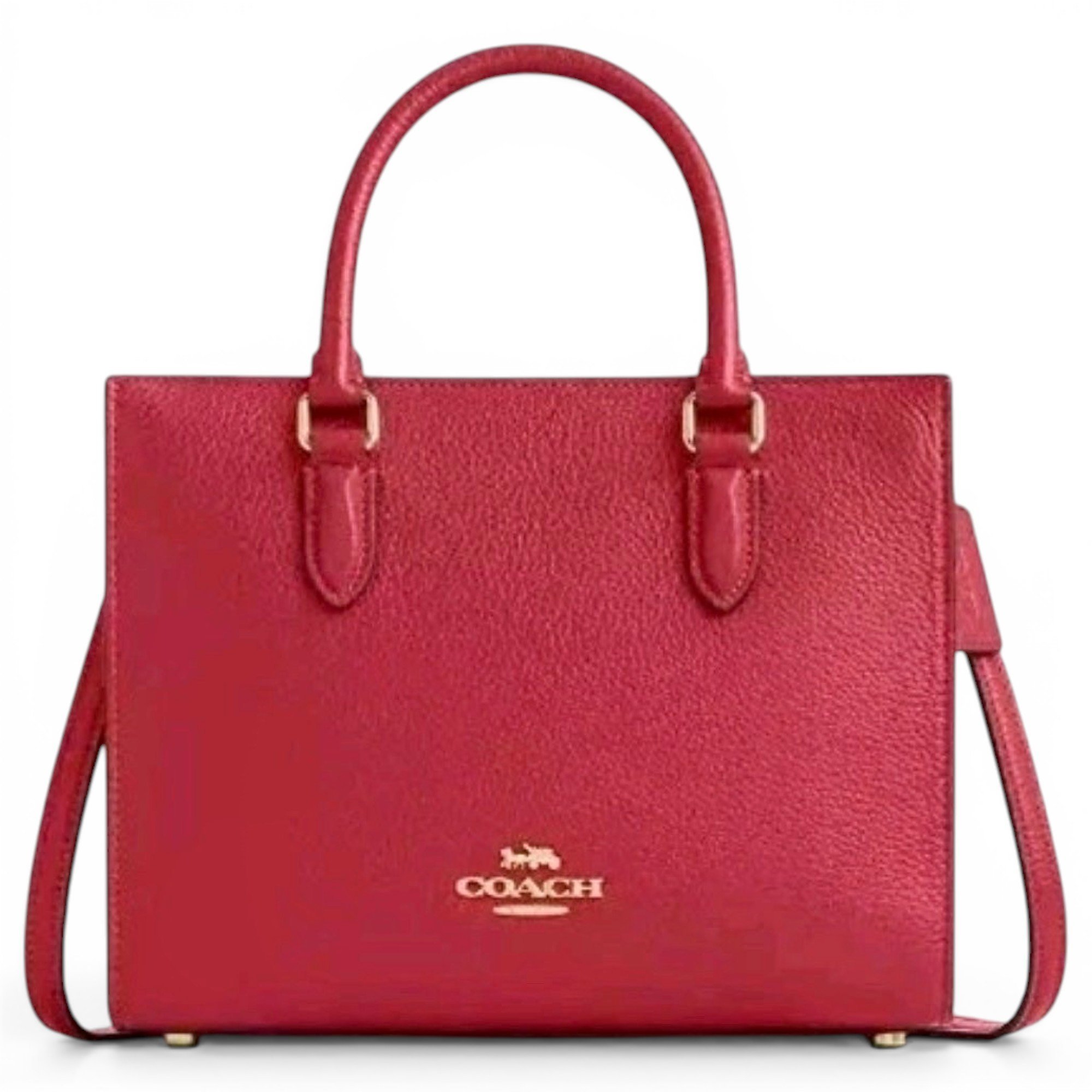 Leather tote