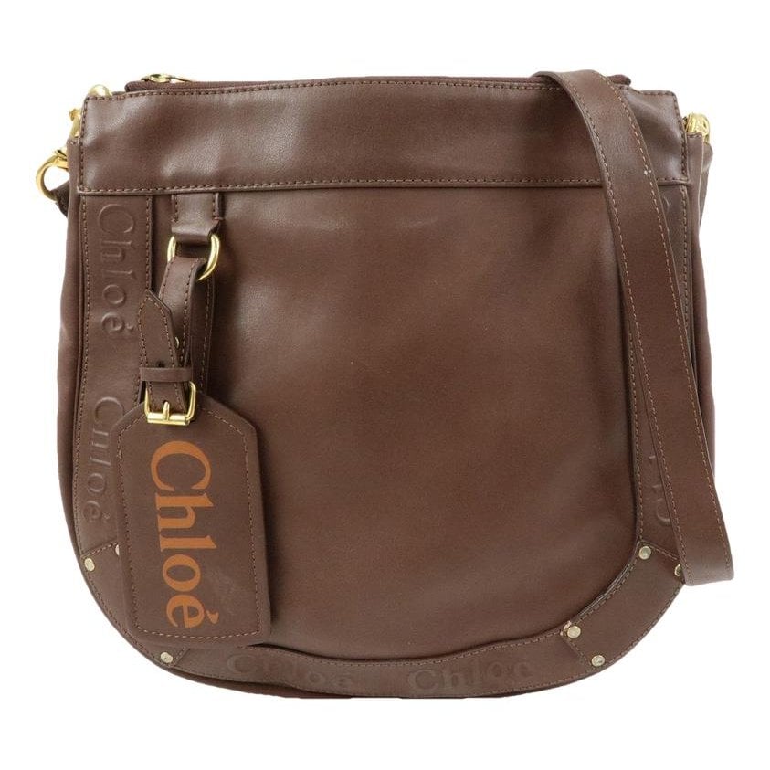 Leather crossbody bag