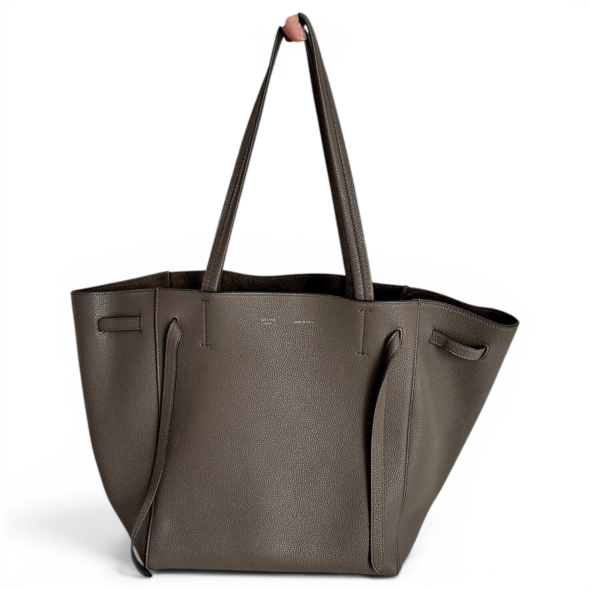 Cabas Phantom leather tote