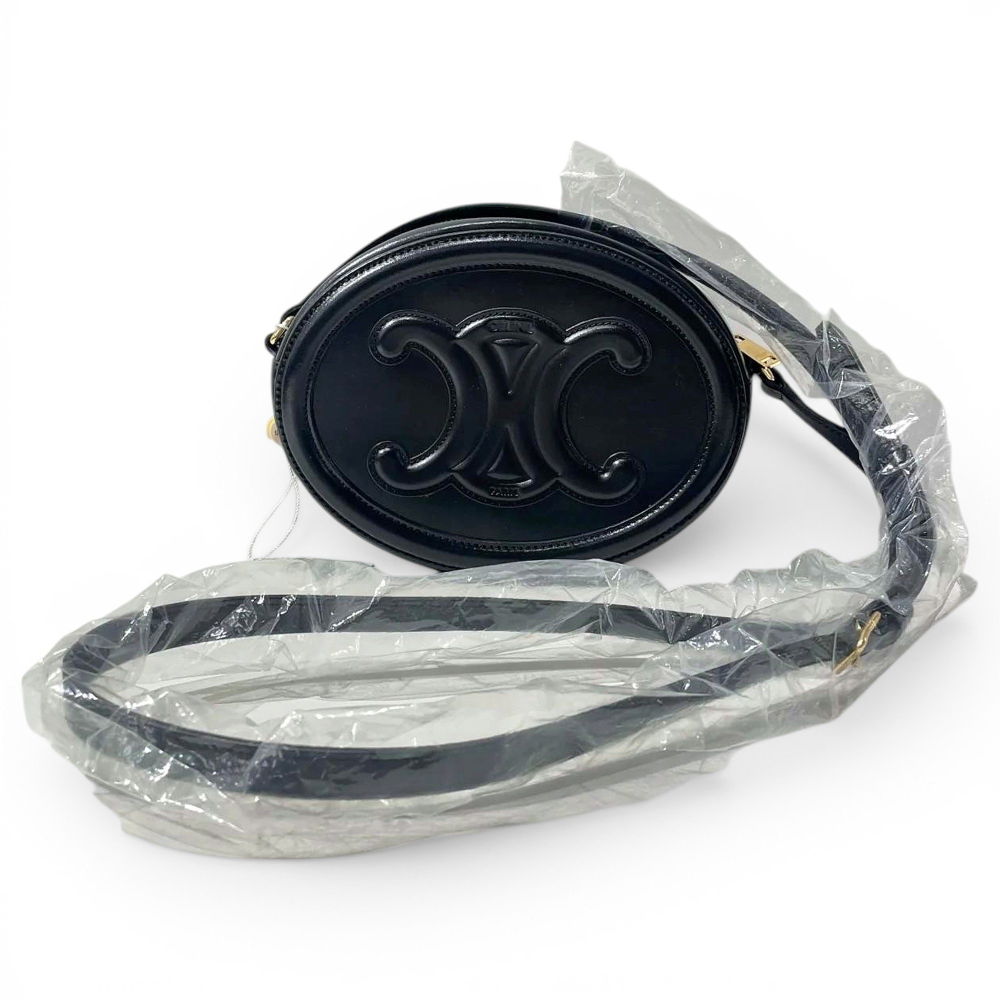 Leather crossbody bag