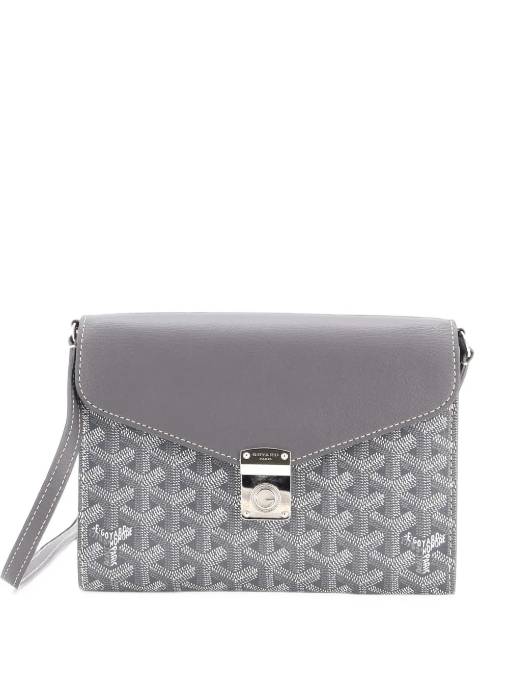 Chypre Wallet on Strap Coated Canvas with Leather crossbody bag