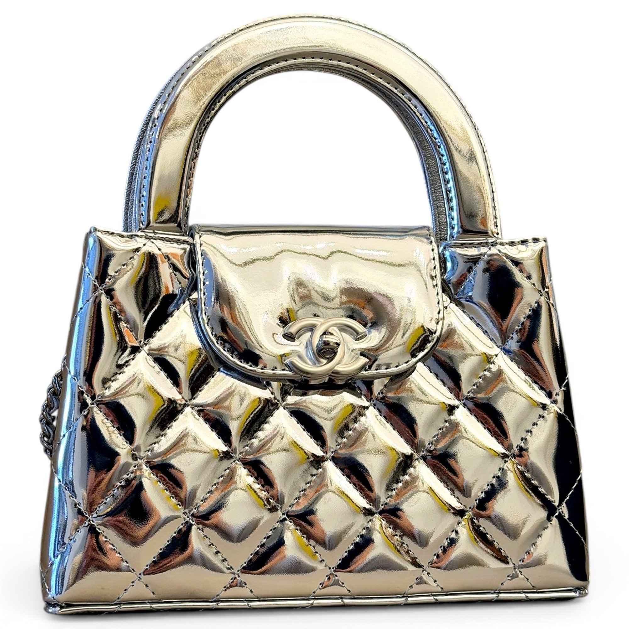 Coco Handle leather handbag