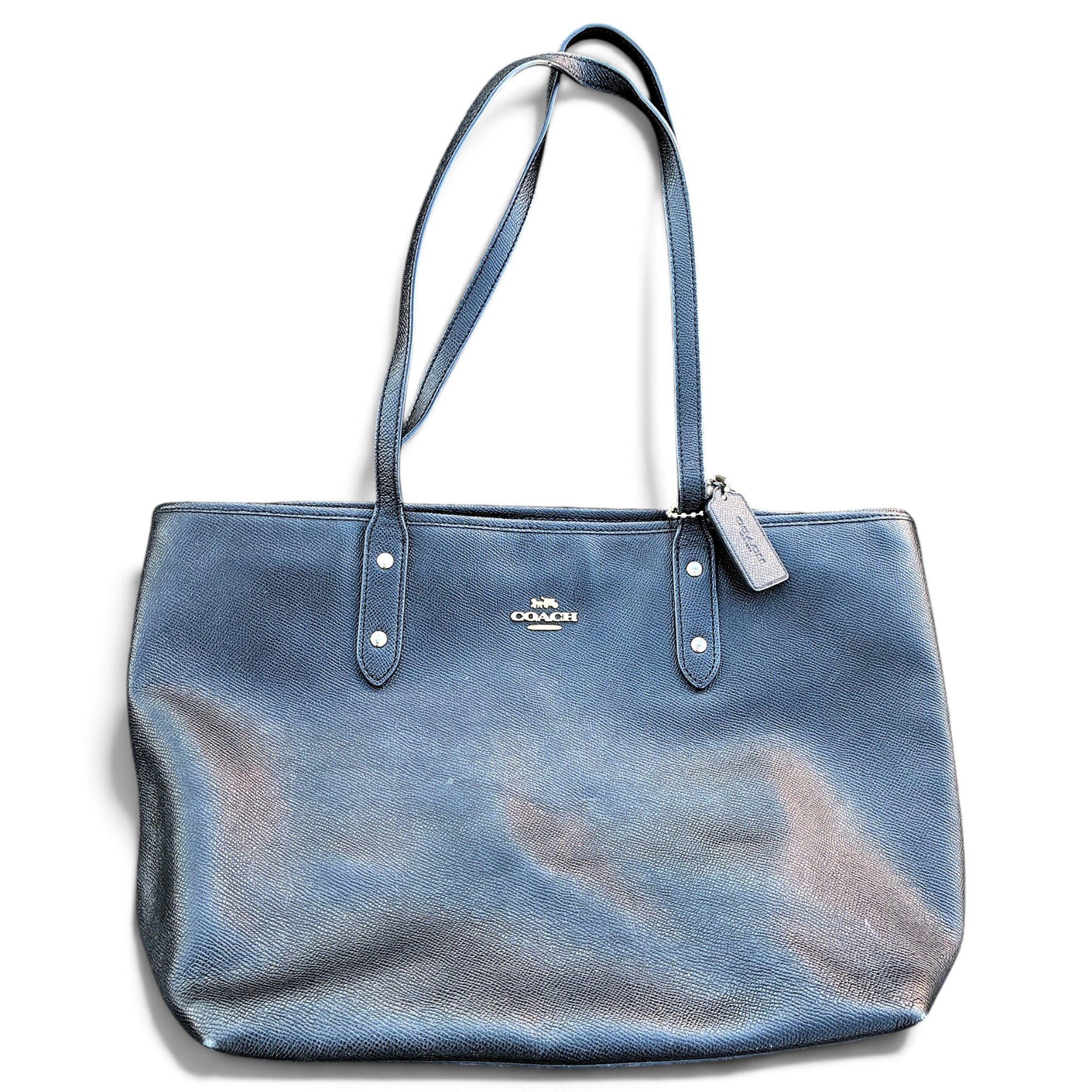 CITY ZIP TOTE leather handbag