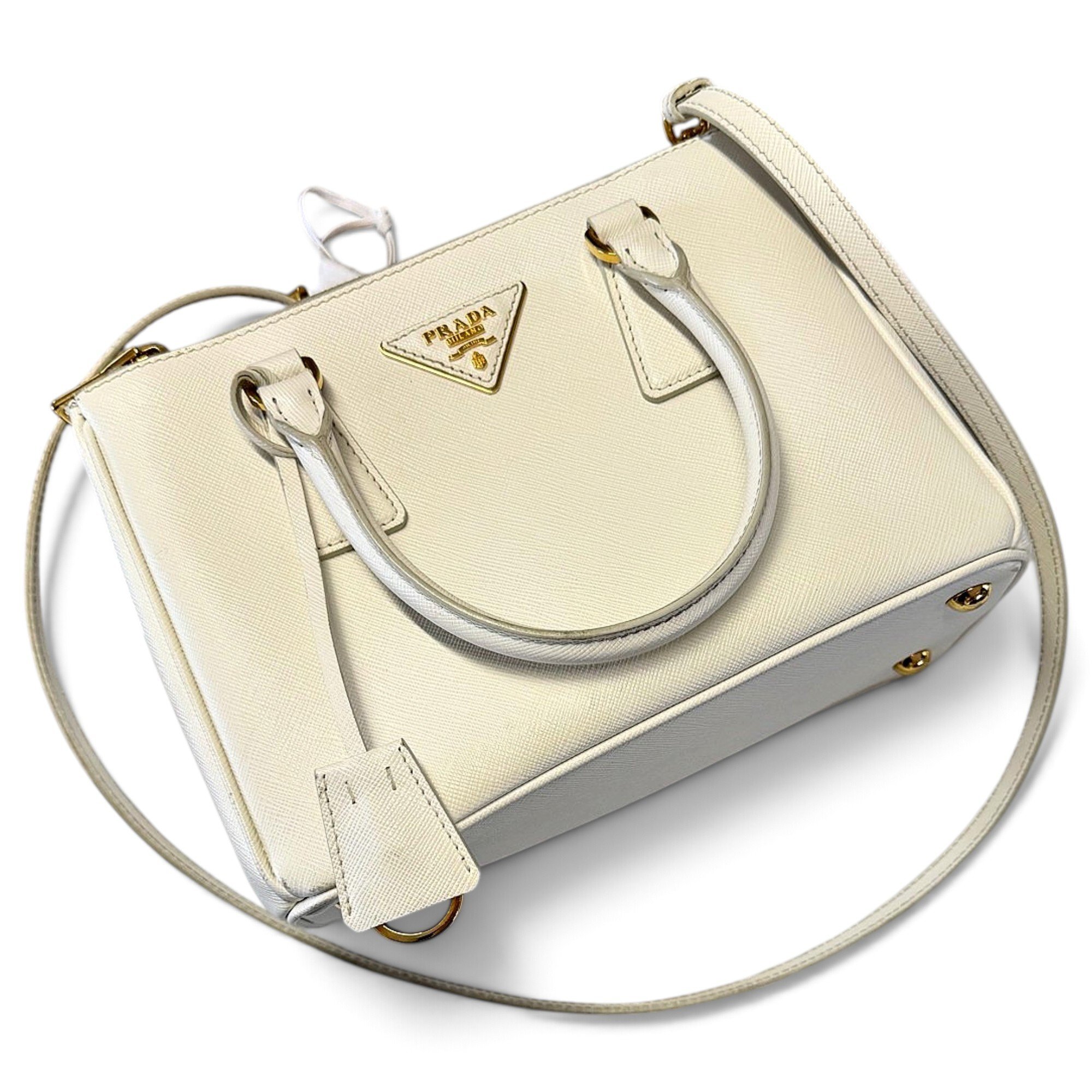 Galleria leather handbag