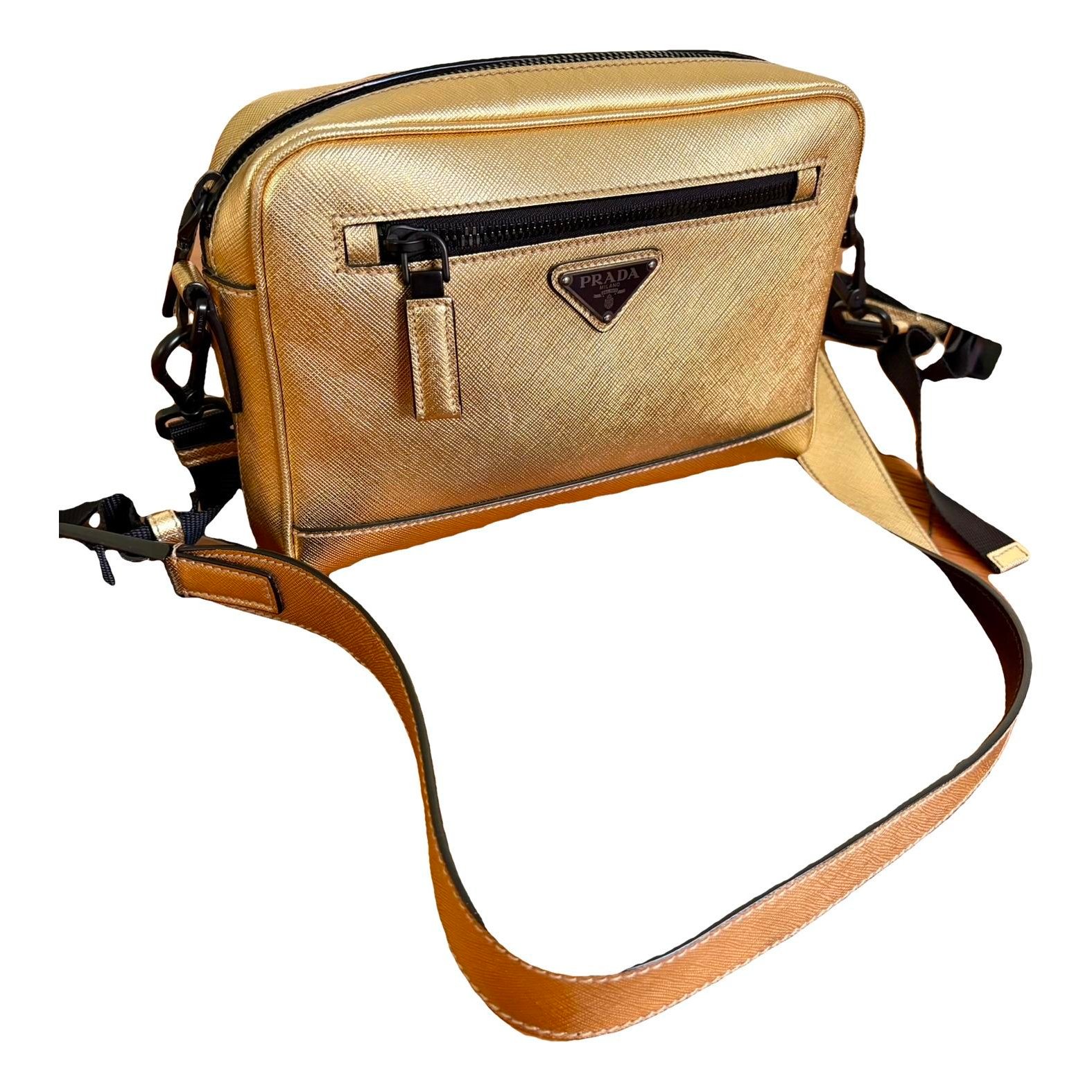 Leather crossbody bag