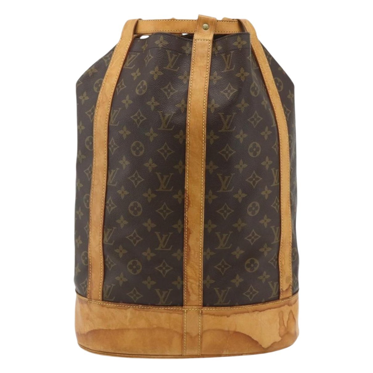 Randonnée leather handbag
