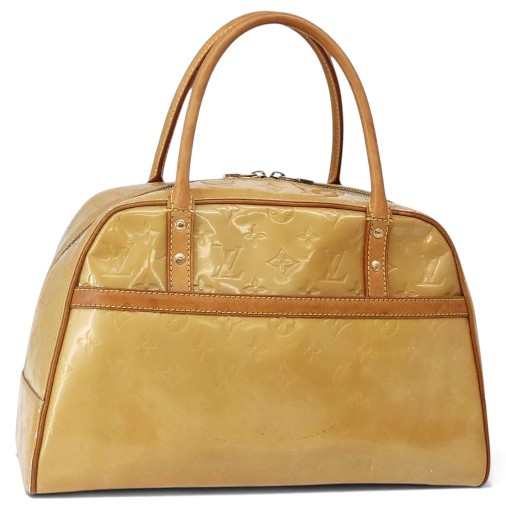 Tompkins Square patent leather handbag