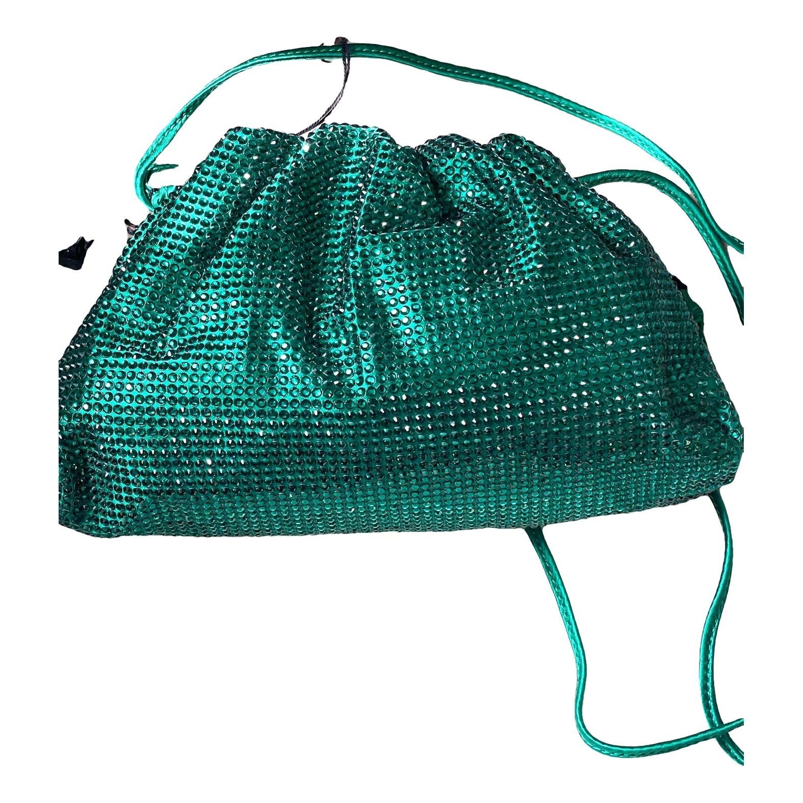 Pouch silk handbag