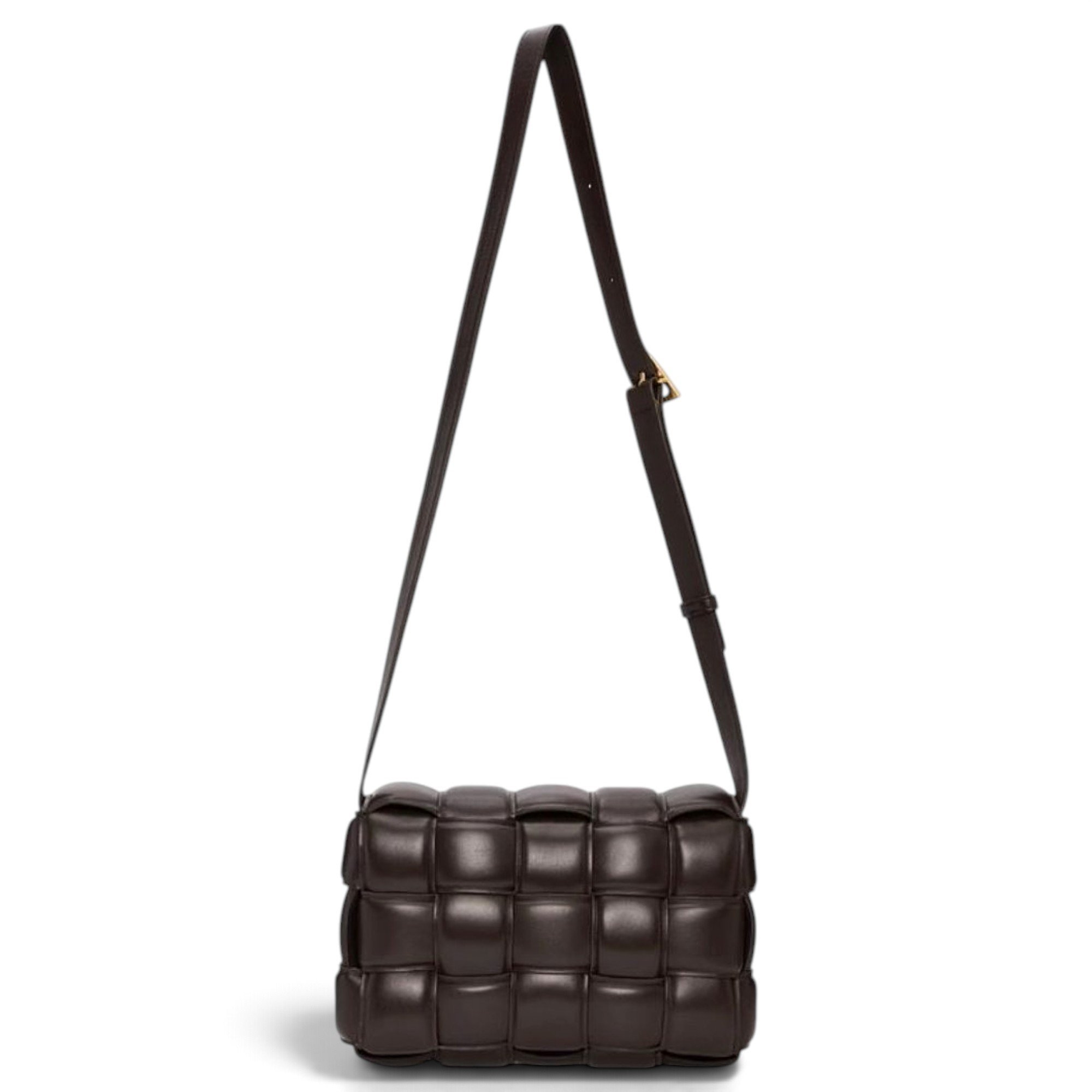 Cassette Padded leather crossbody bag