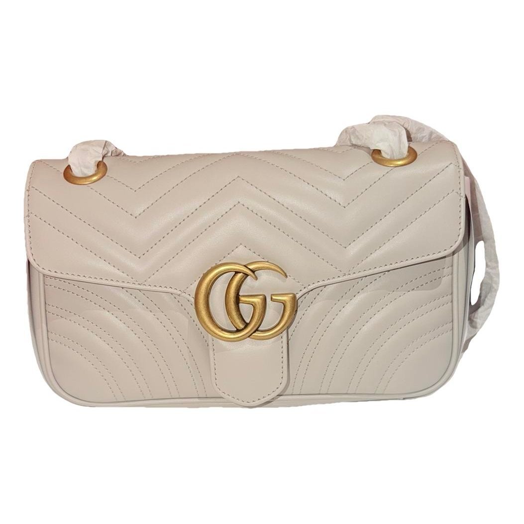 GG Marmont Flap leather handbag