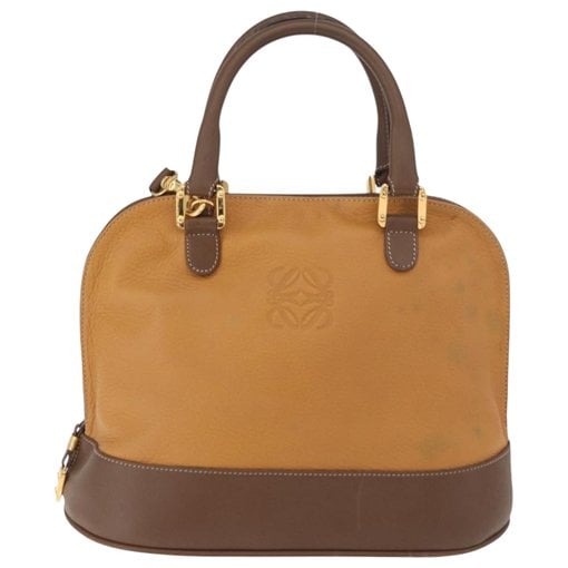 Anagram leather handbag