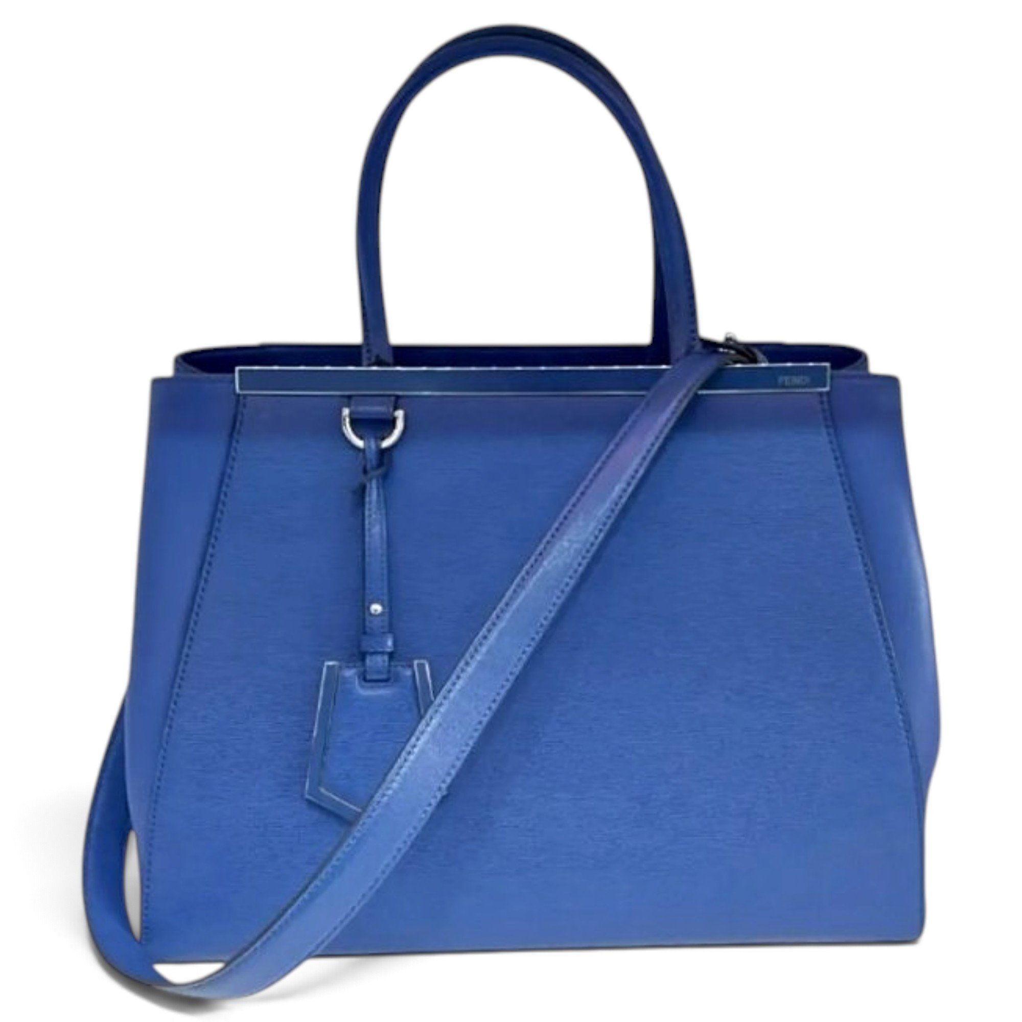 Peekaboo leather handbag