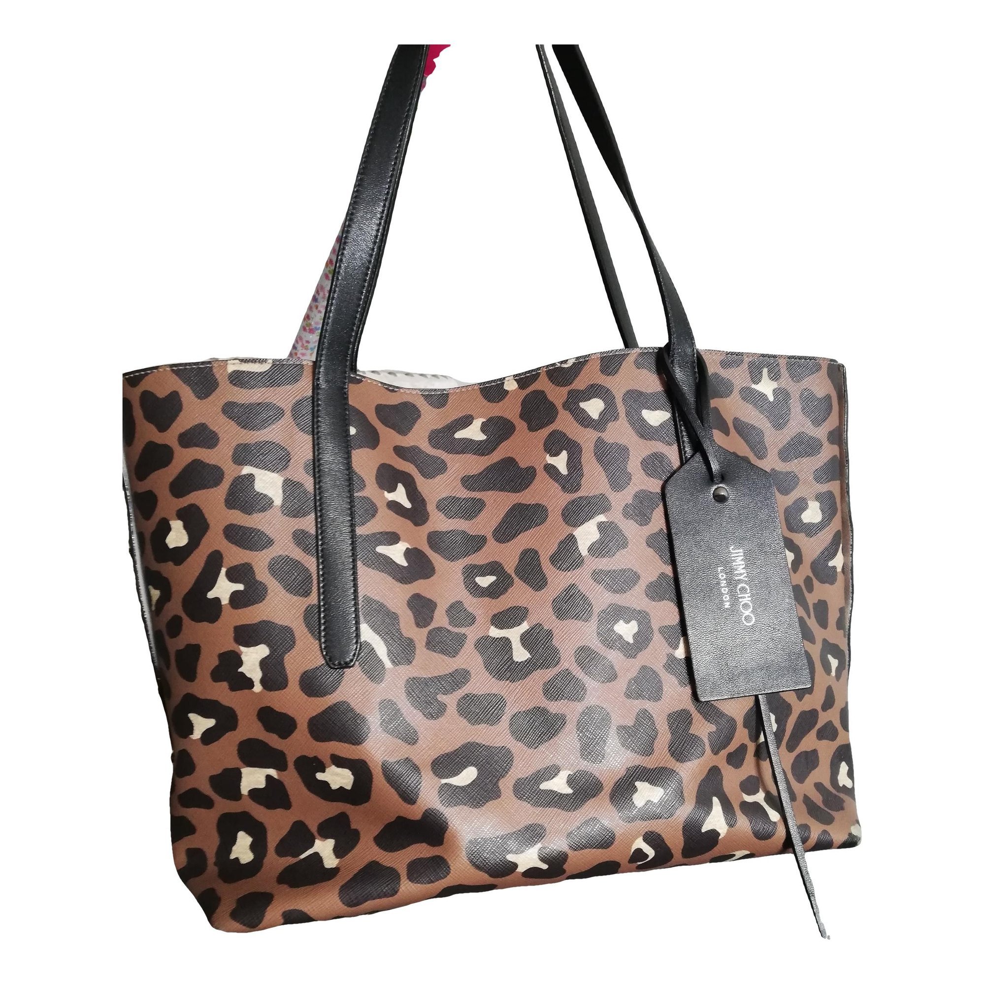Leather tote