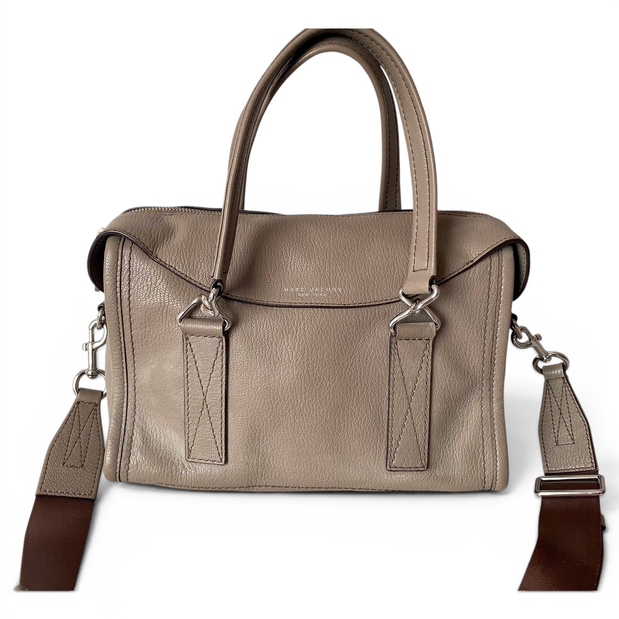 Leather satchel