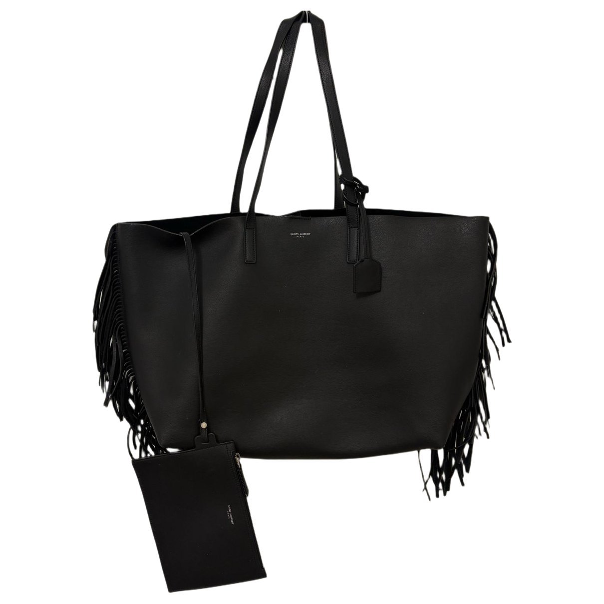 Shopping leather tote