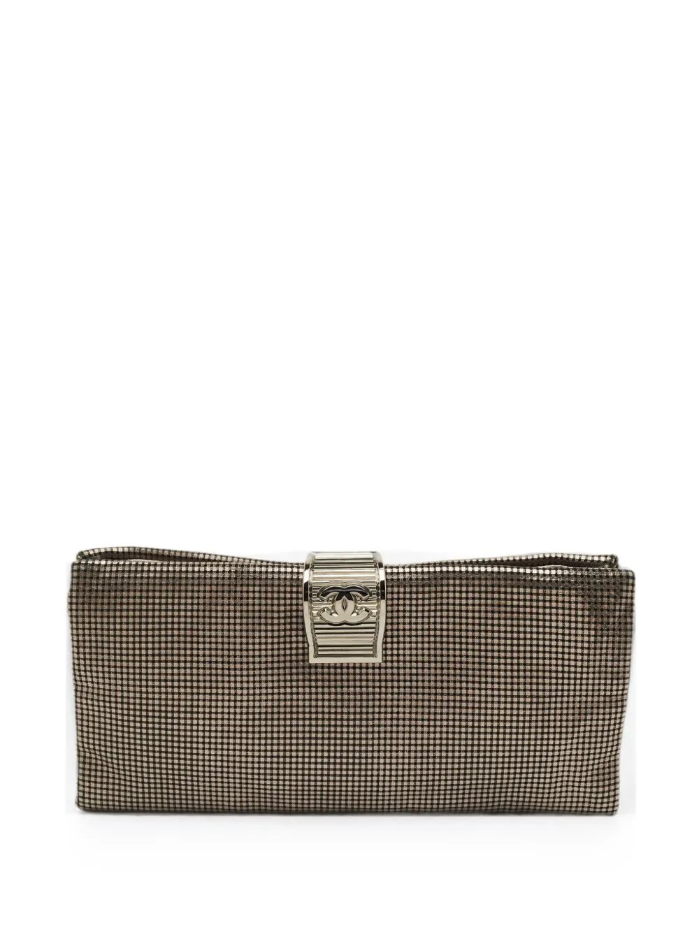 CC chainmail clutch bag