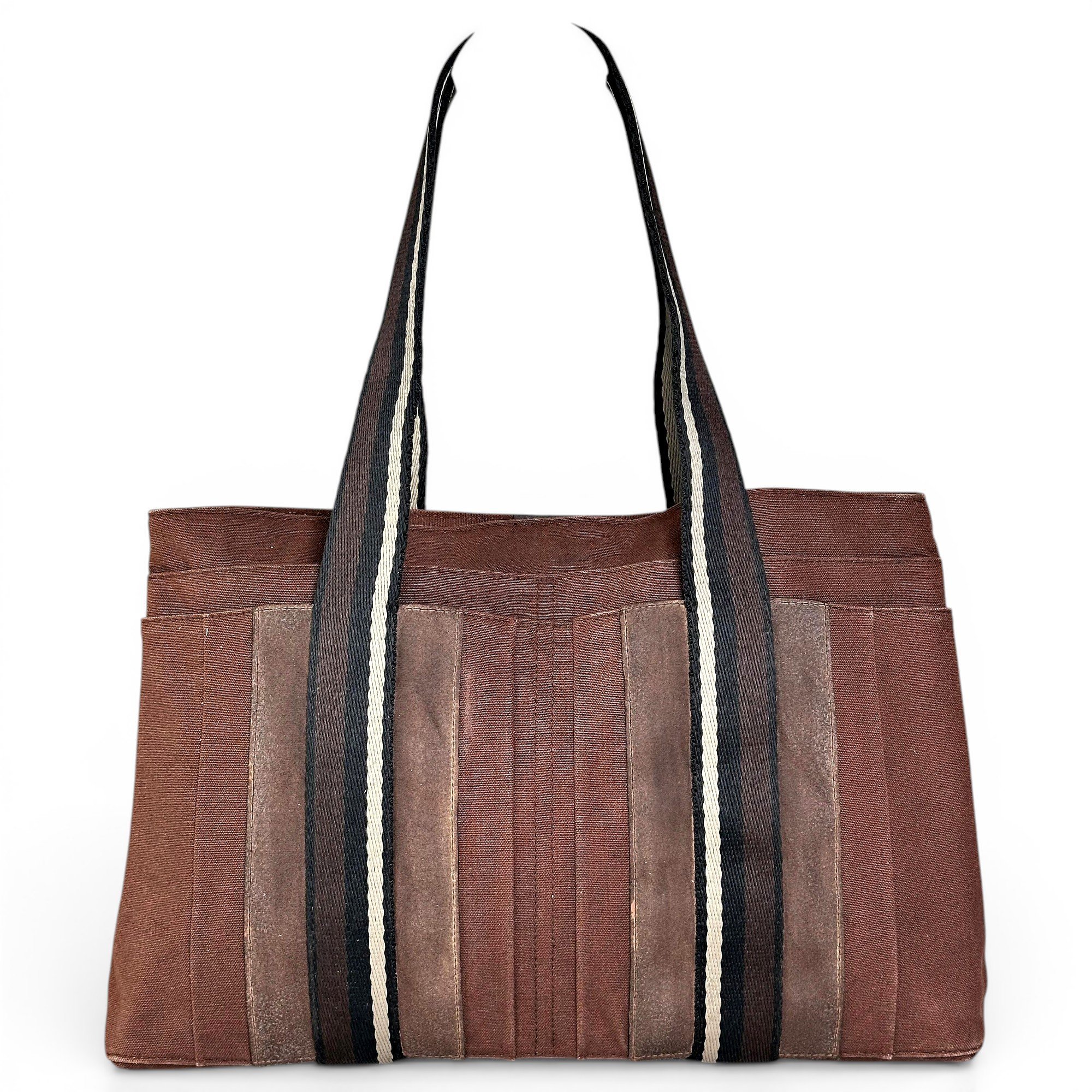 Troca leather handbag