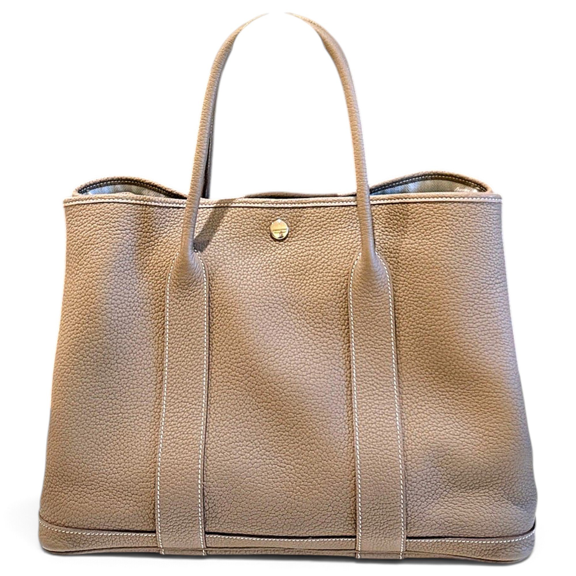 Garden Party leather tote